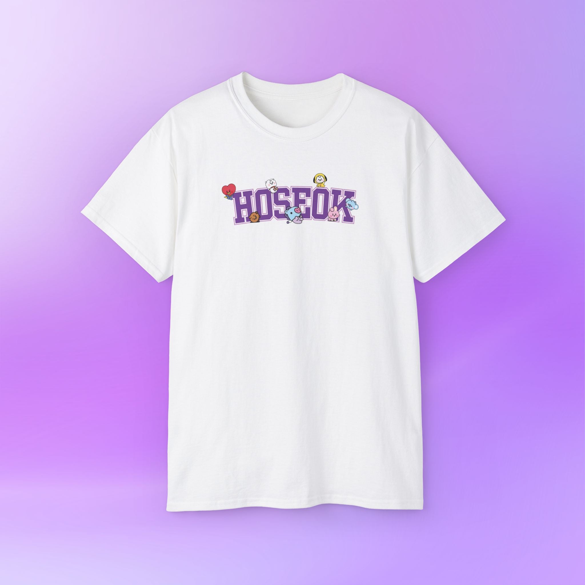 Hoseok BTS Print | Unisex Graphic Cotton T-Shirt