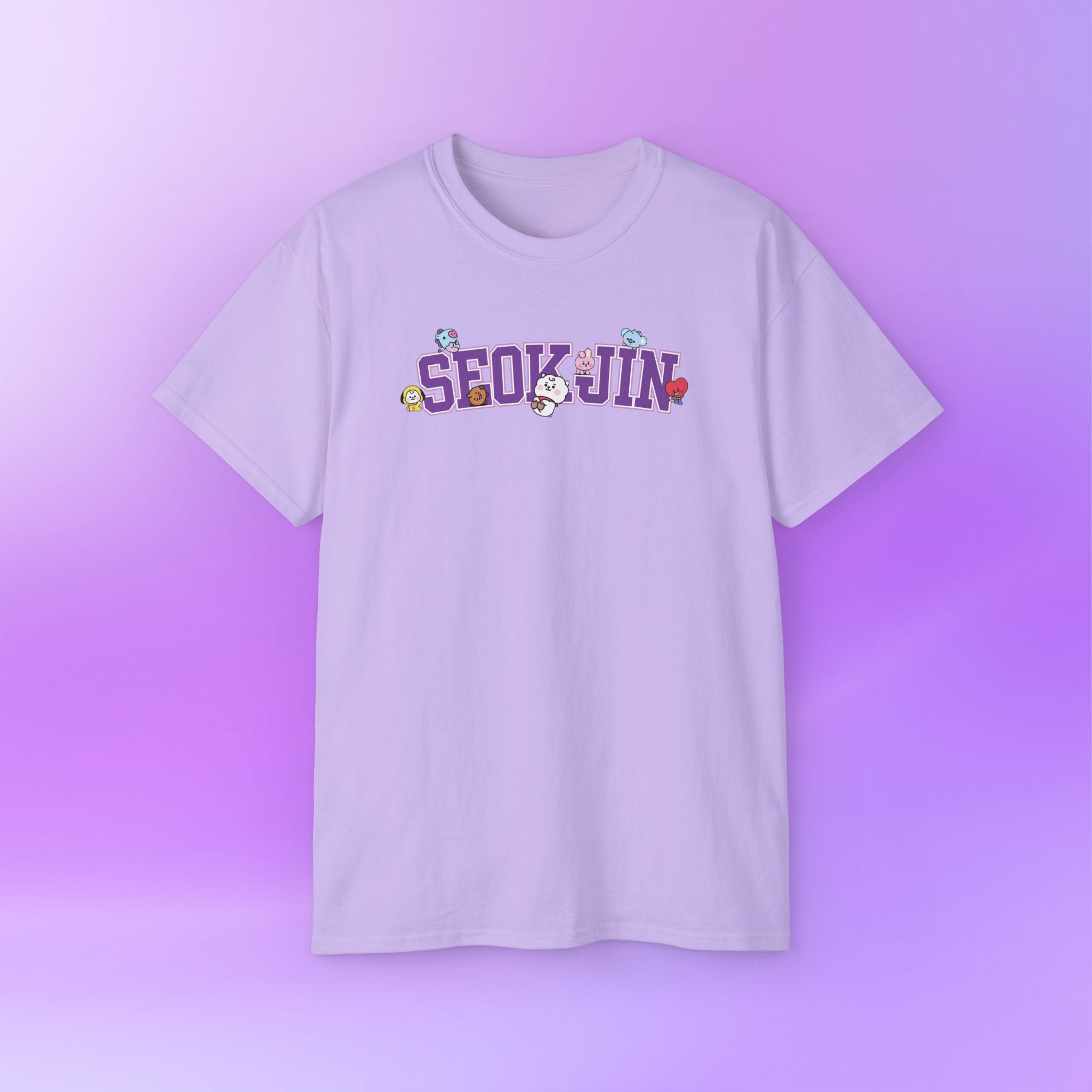 Seokjin Jin BTS Print | Unisex Graphic Cotton T-Shirt