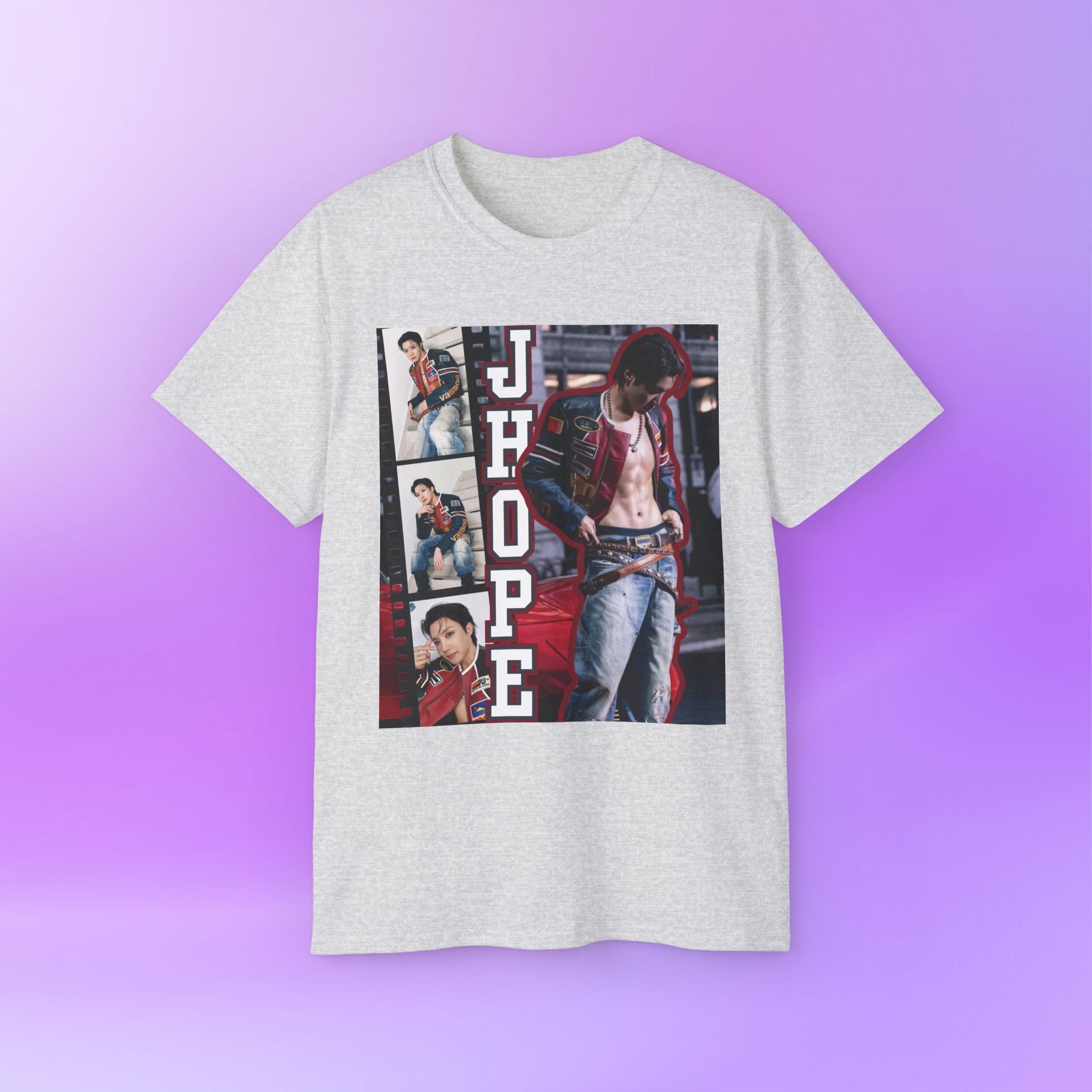 J-Hope Collage Tee Bias Bangtan Sonyeondan BTS | Unisex Graphic Cotton T-Shirt