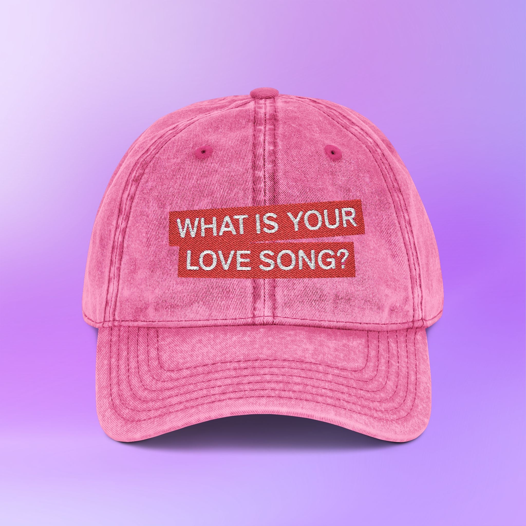 What is your Love songs? | Arirang BTS World Tour 2026 Embroidered Vintage Baseball Cap