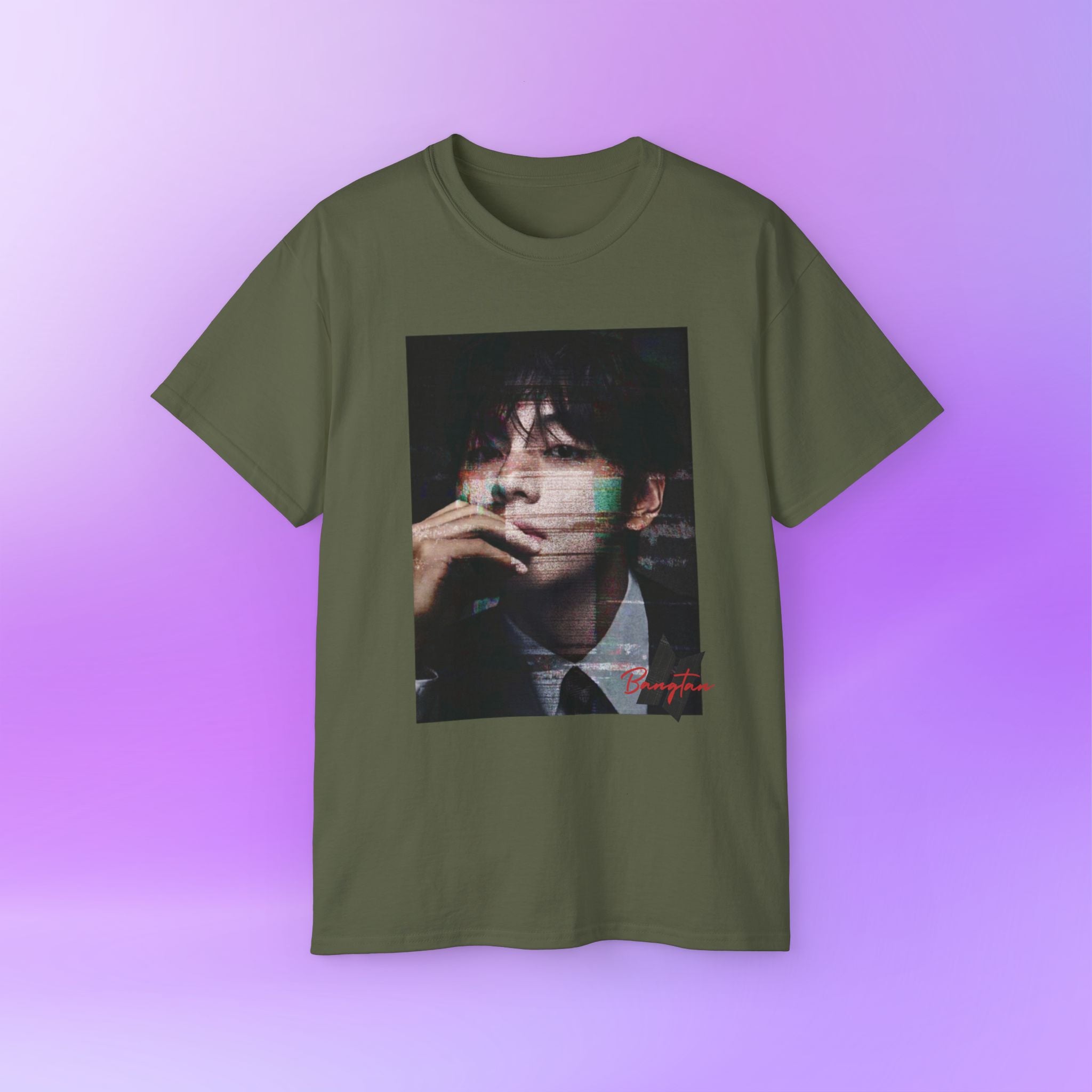 V - Taehyung Kim Tee Bias Bangtan Sonyeondan BTS | Unisex Graphic Cotton T-Shirt