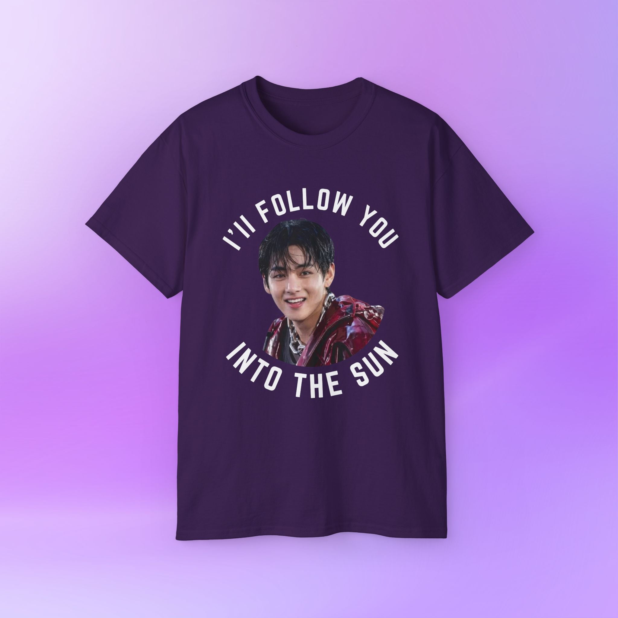 I'll Follow you into the Sun - V Taehyung thv Tee Bias Bangtan BTS | Unisex Graphic Cotton T-Shirt