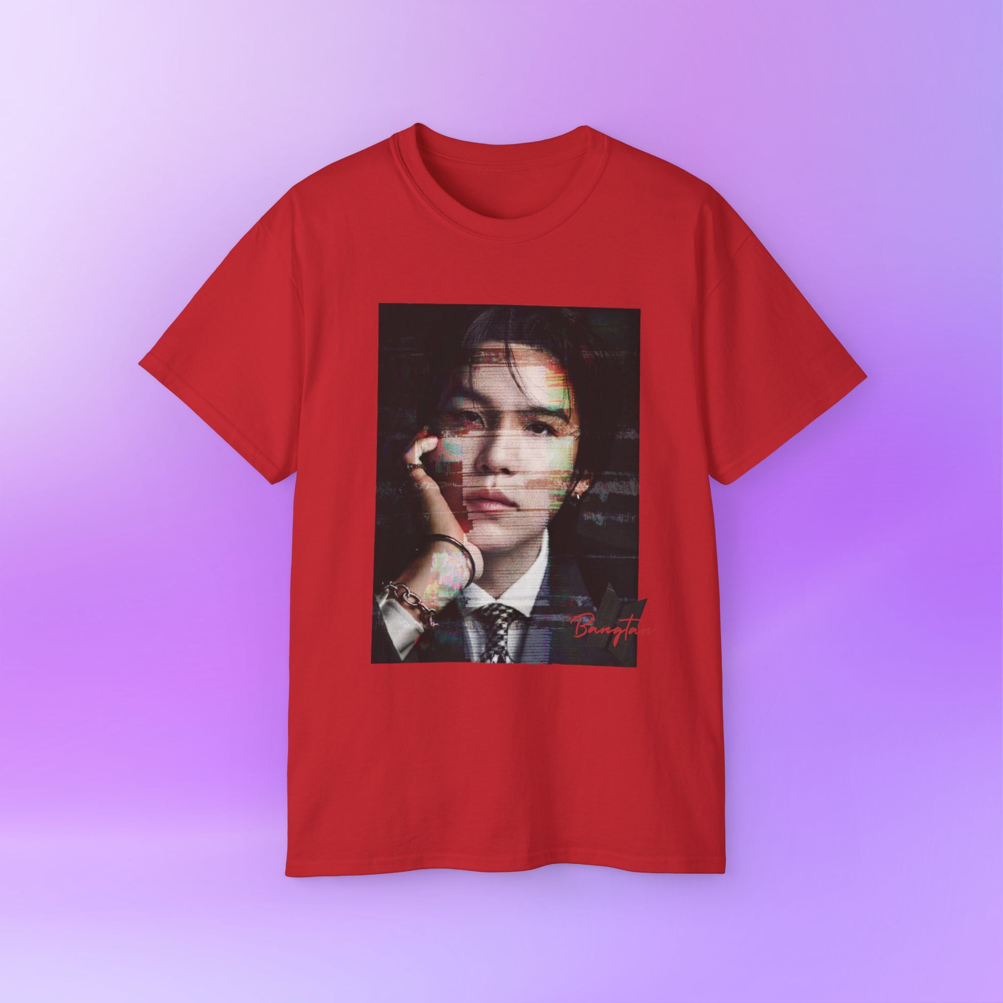 Suga - Yoongi Min Tee Bias Bangtan Sonyeondan BTS | Unisex Graphic Cotton T-Shirt
