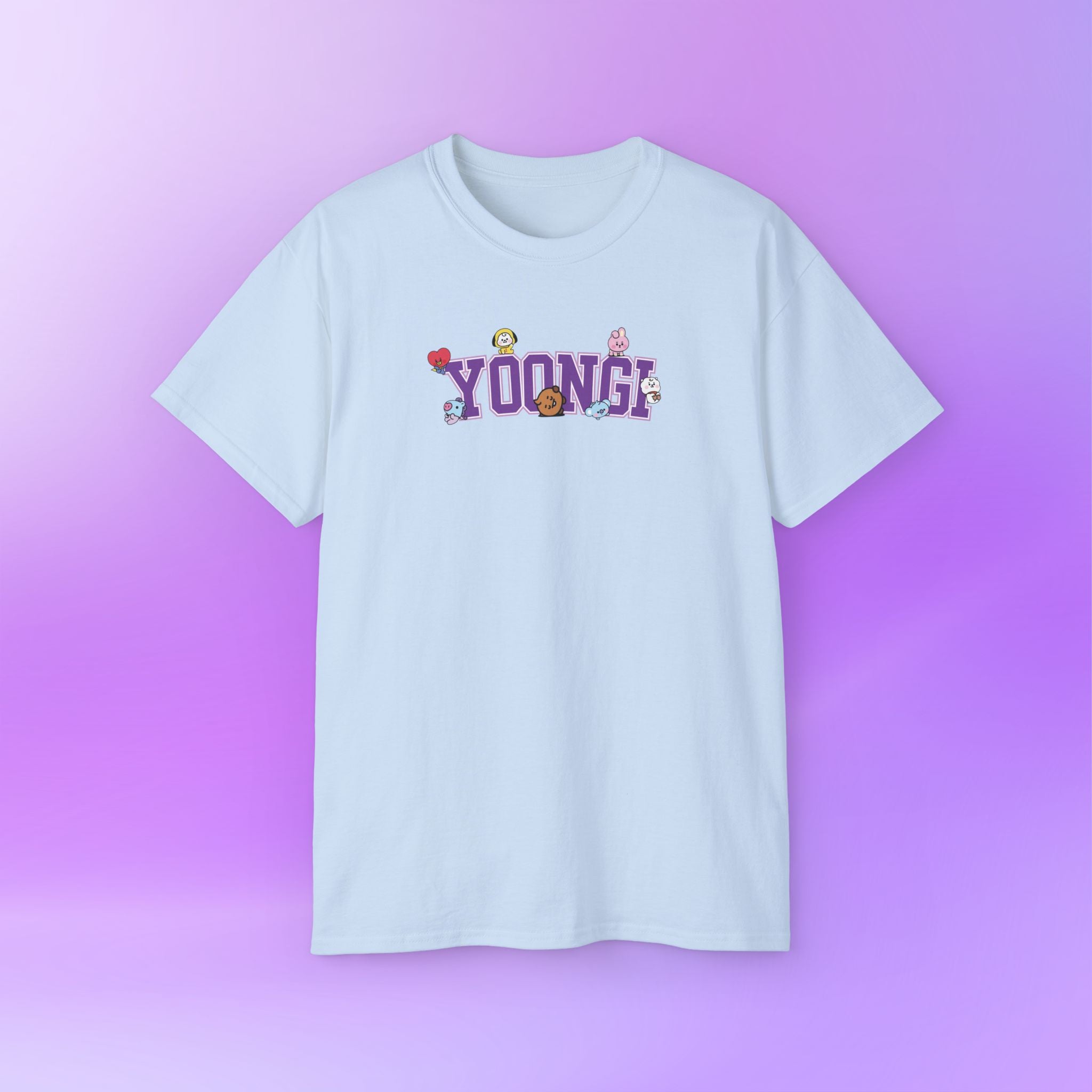 Yoongi Suga BTS Print | Unisex Graphic Cotton T-Shirt