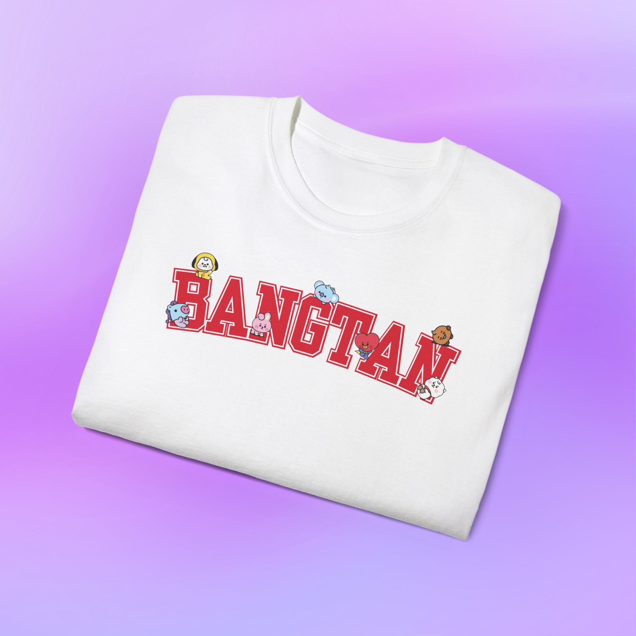 Bangtan Sonyeondan BTS Print | Unisex Graphic Cotton T-Shirt