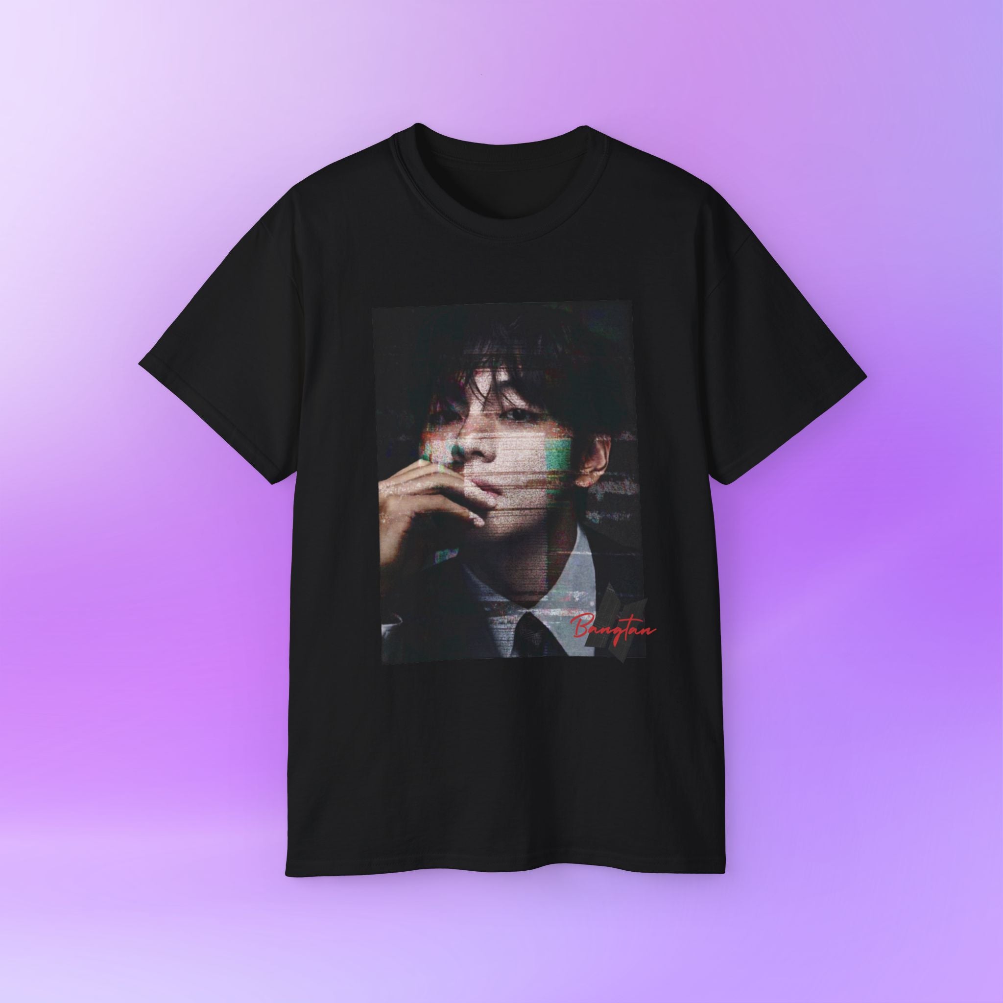 V - Taehyung Kim Tee Bias Bangtan Sonyeondan BTS | Unisex Graphic Cotton T-Shirt