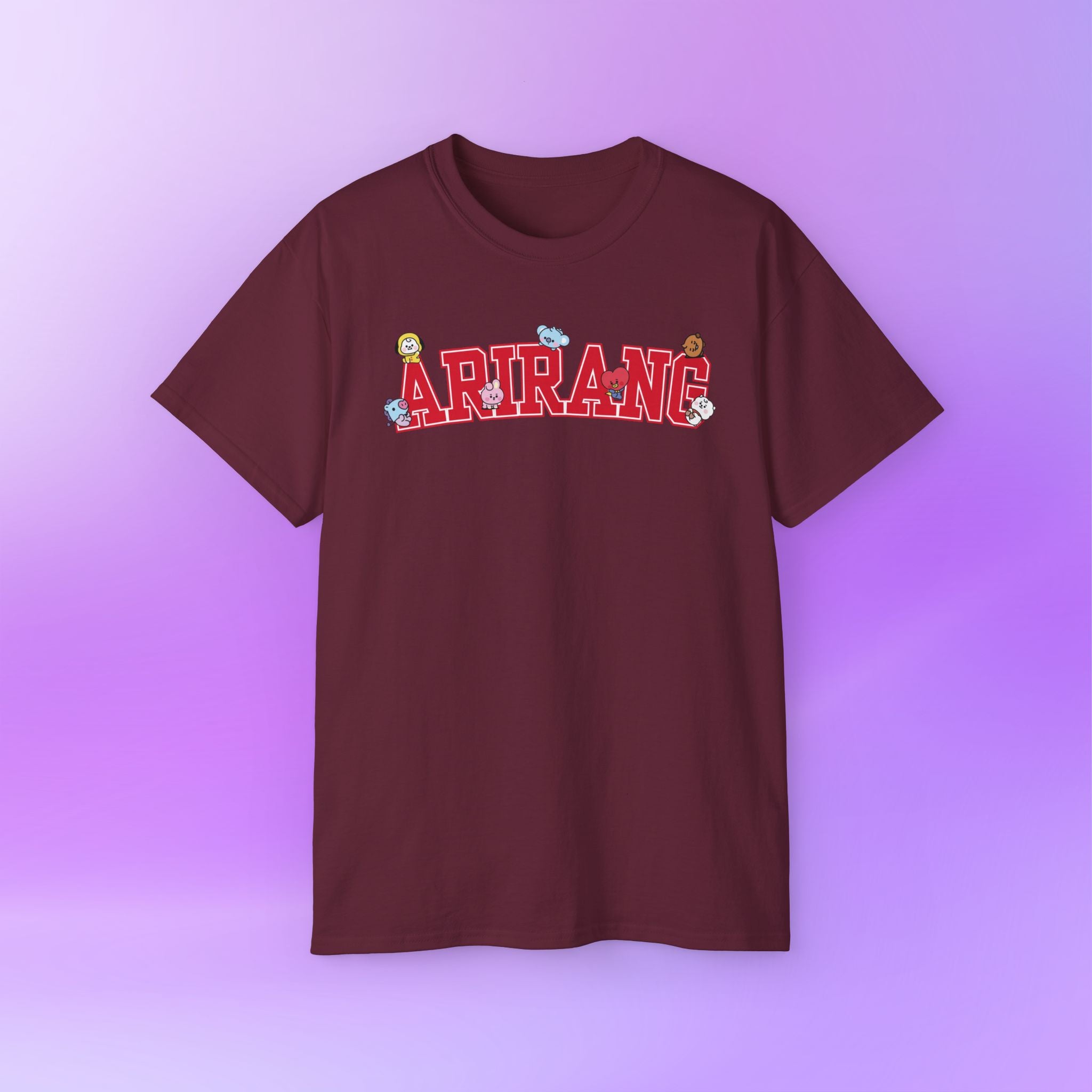 BTS World Tour 2026 Arirang Print | Unisex Graphic Cotton T-Shirt