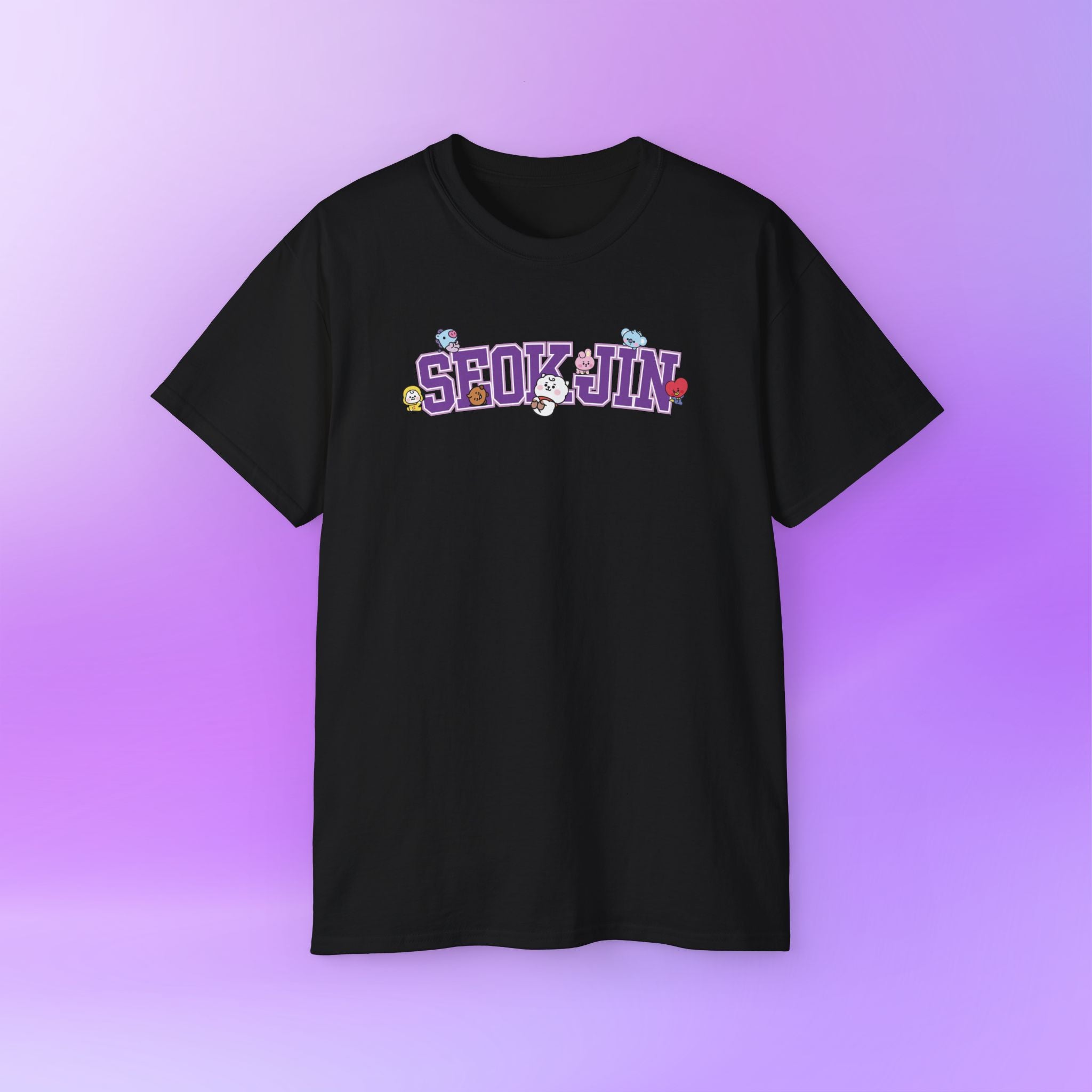 Seokjin Jin BTS Print | Unisex Graphic Cotton T-Shirt