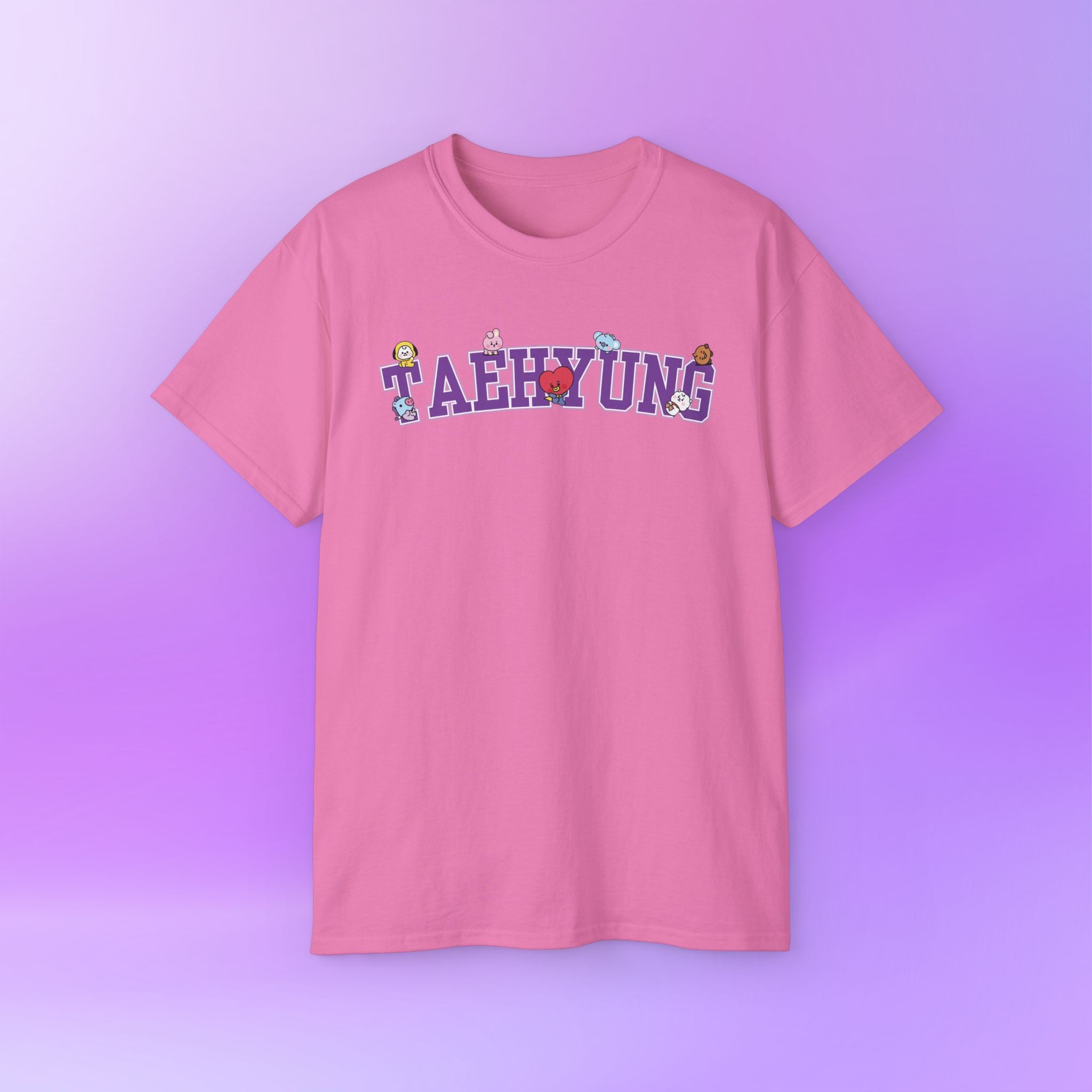 Taehyung BTS Print | Unisex Graphic Cotton T-Shirt
