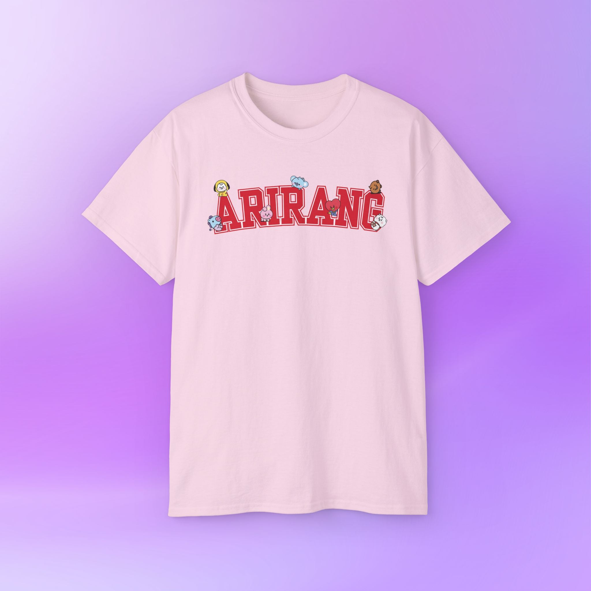 BTS World Tour 2026 Arirang Print | Unisex Graphic Cotton T-Shirt