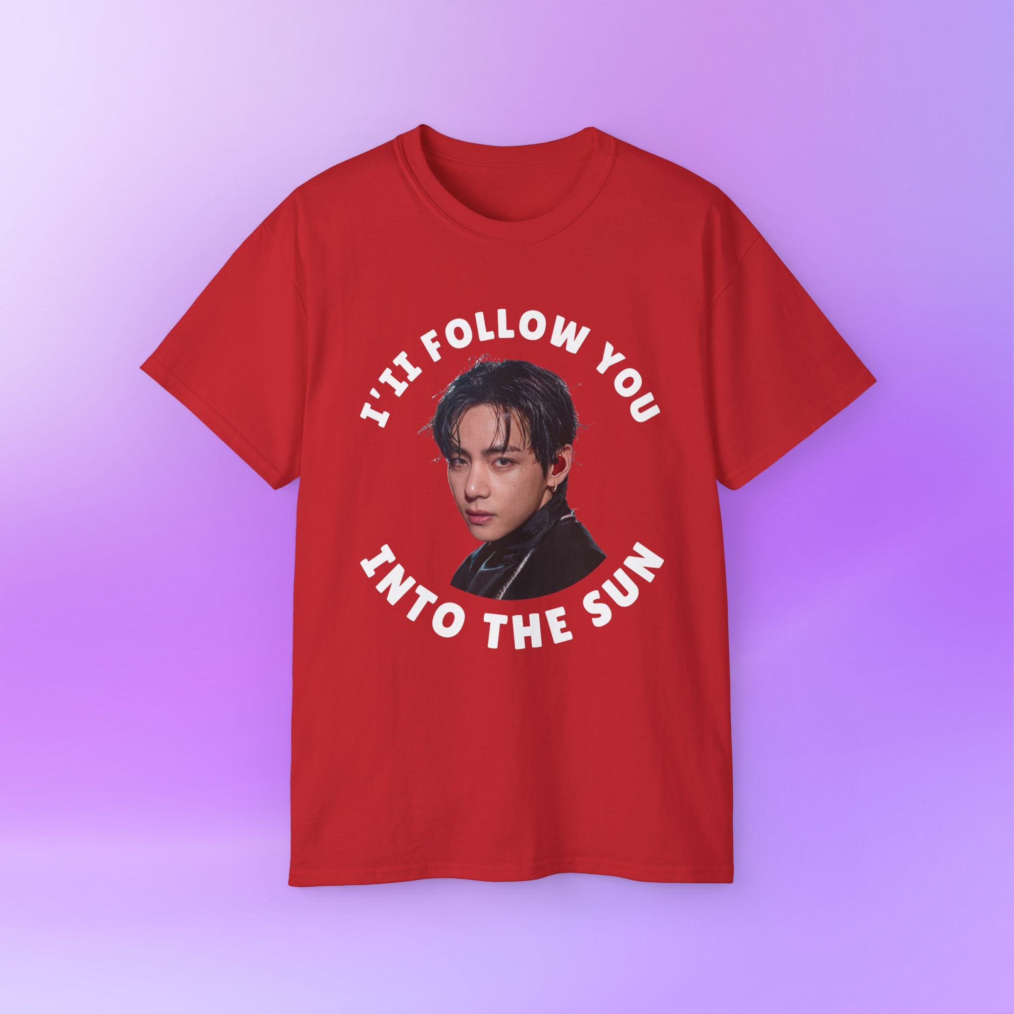 I'll Follow you into the Sun V Taeyung BTS Bangtan Sonyeondan | Unisex Cotton Shirt
