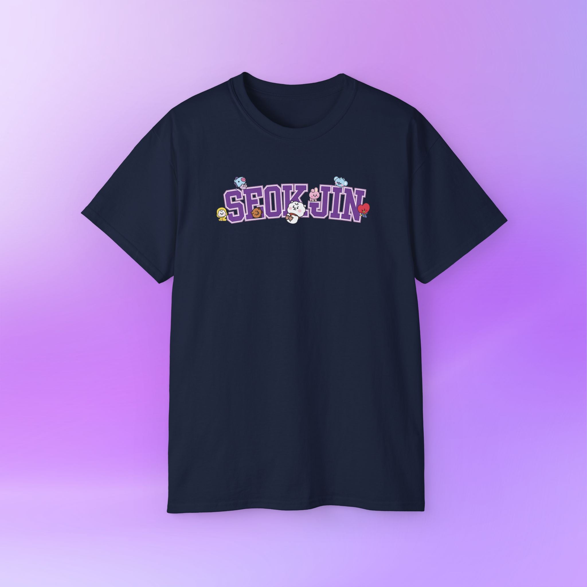 Seokjin Jin BTS Print | Unisex Graphic Cotton T-Shirt