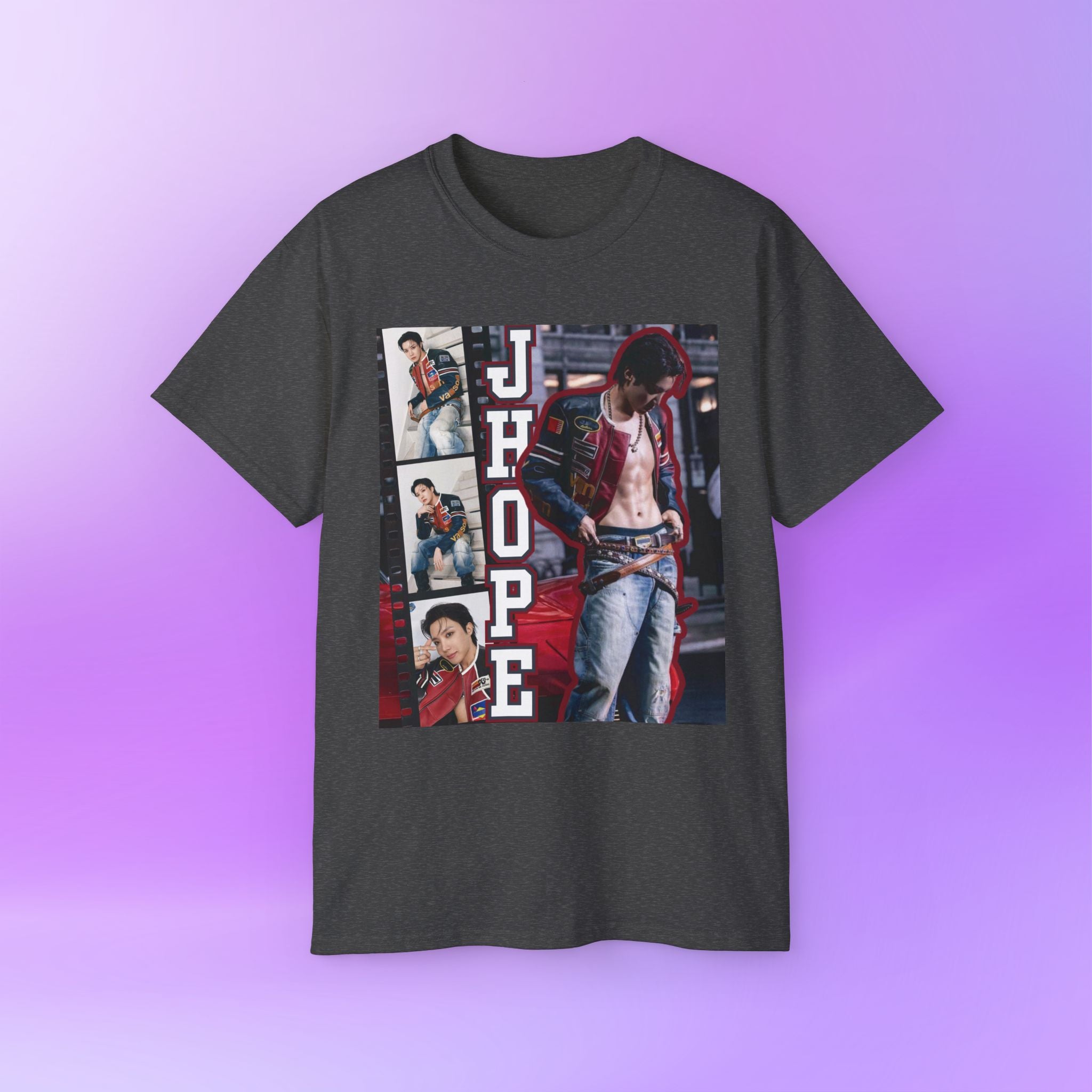 J-Hope Collage Tee Bias Bangtan Sonyeondan BTS | Unisex Graphic Cotton T-Shirt