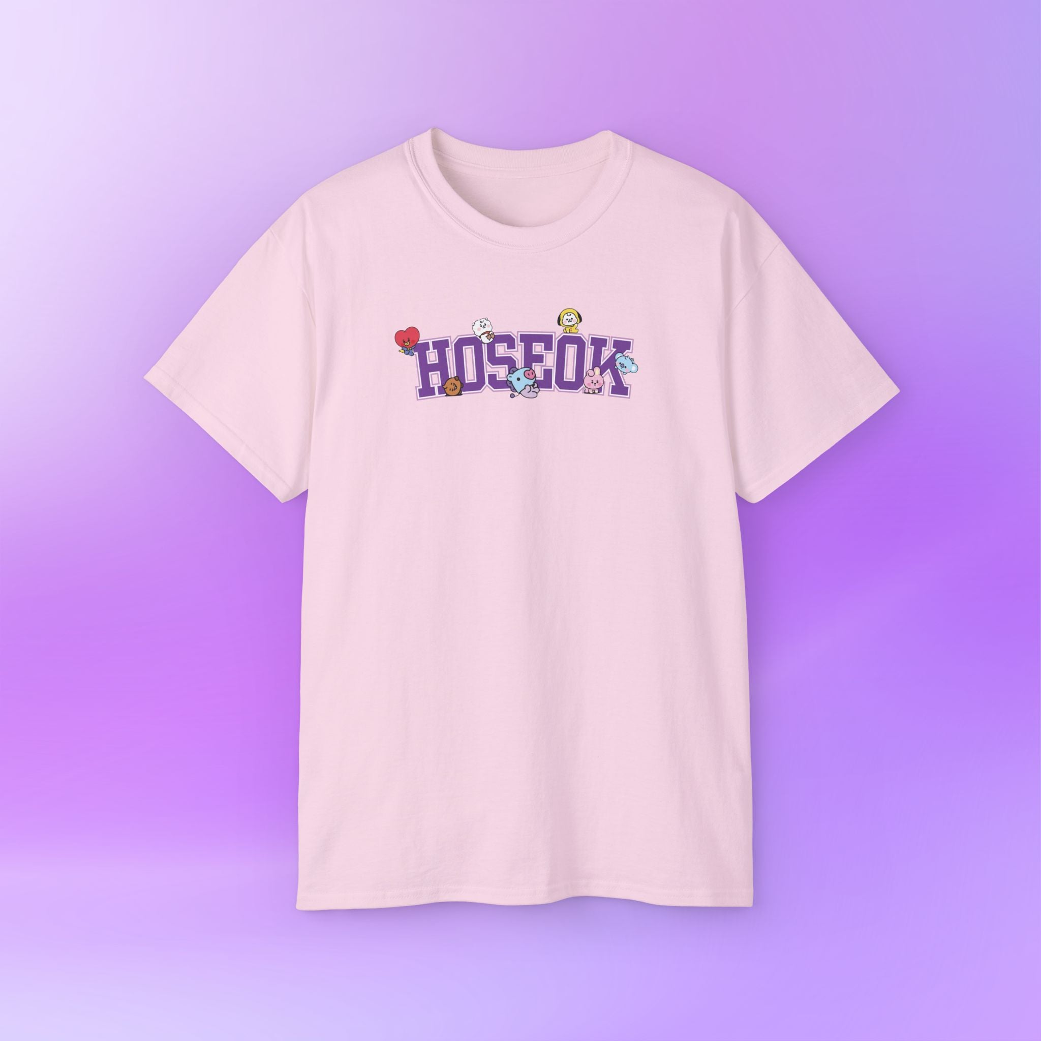 Hoseok BTS Print | Unisex Graphic Cotton T-Shirt
