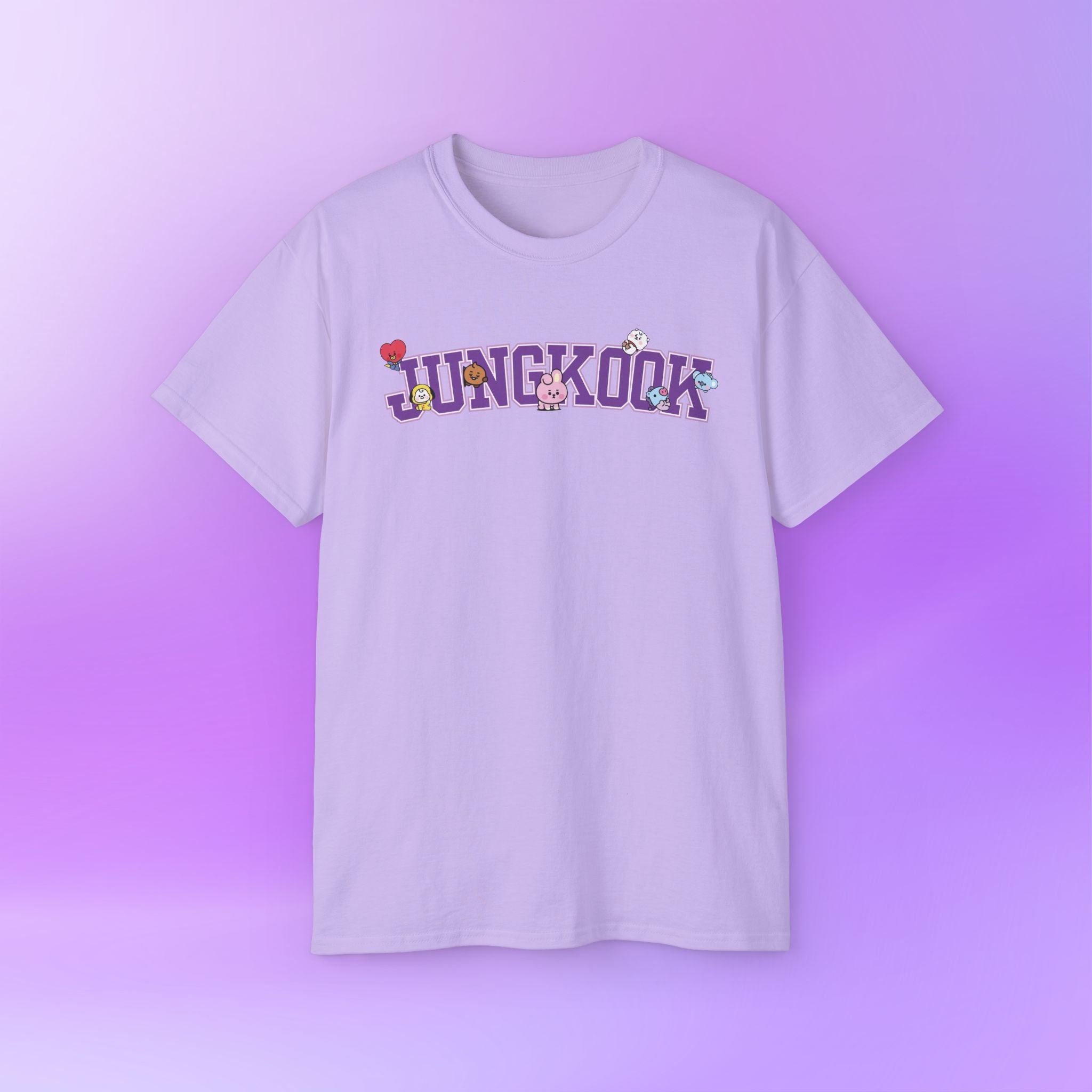 Jungkook BTS Print | Unisex Graphic Cotton T-Shirt