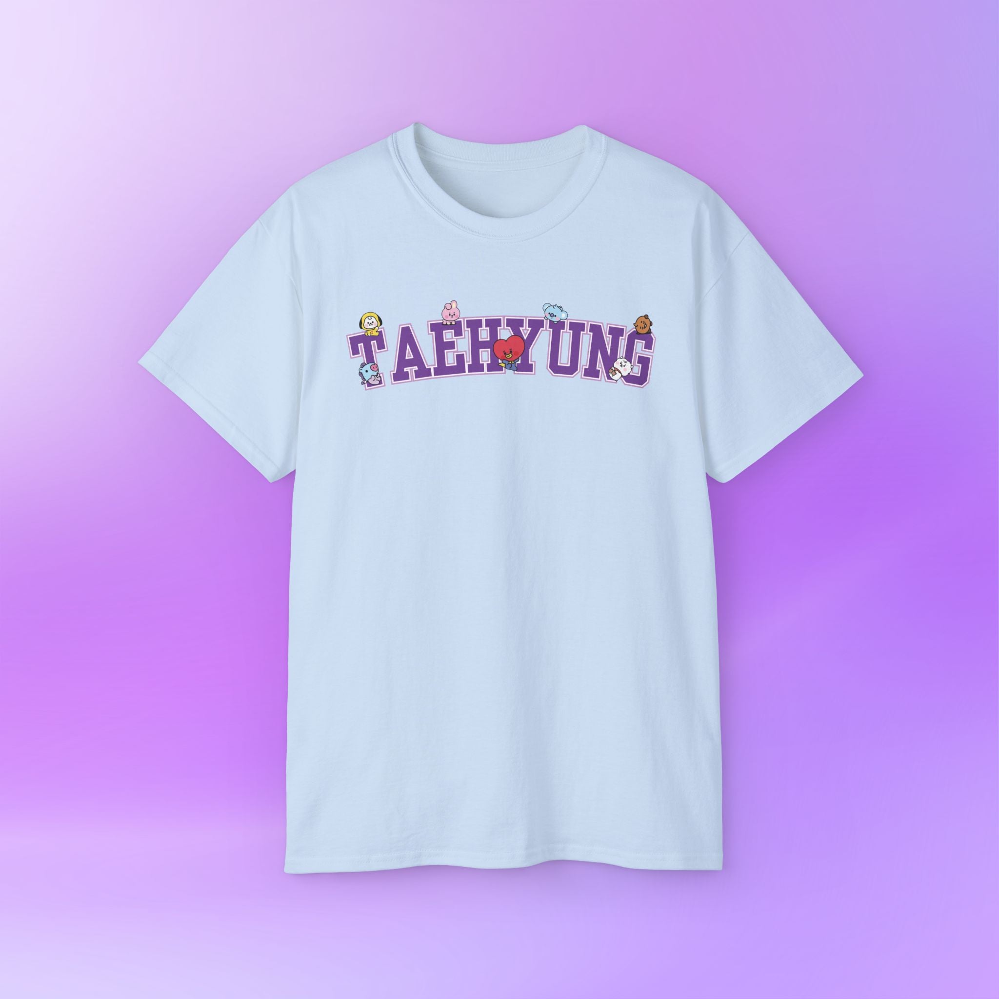 Taehyung BTS Print | Unisex Graphic Cotton T-Shirt