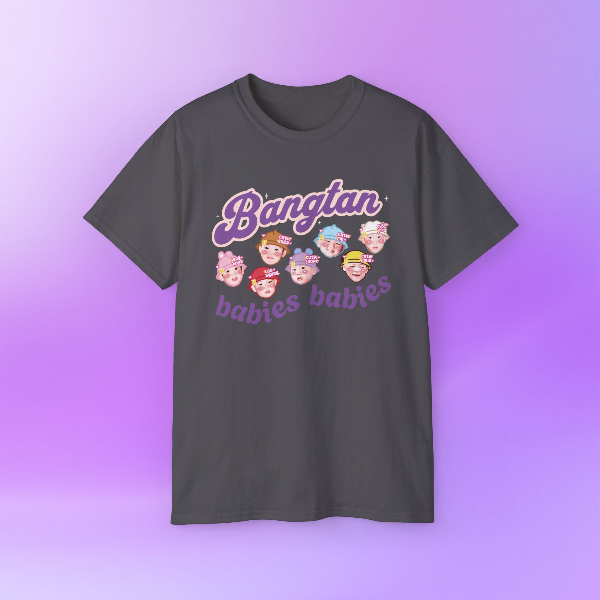 Bangtan Babies BTS Print | Unisex Graphic Cotton T-Shirt