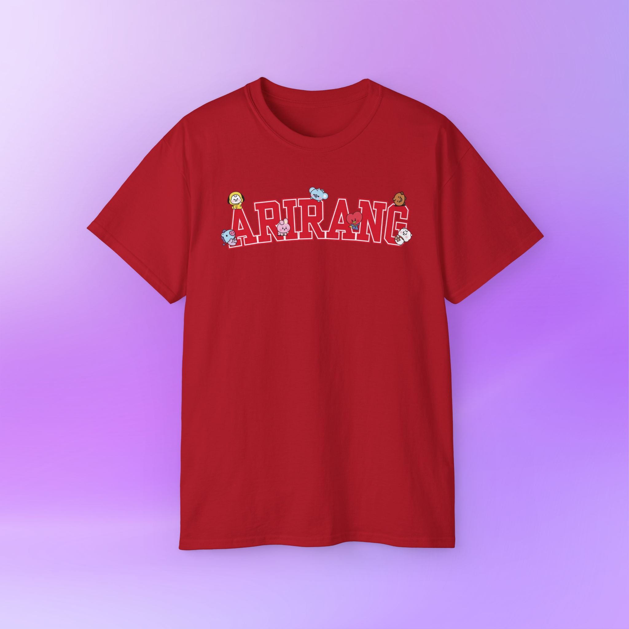 BTS World Tour 2026 Arirang Print | Unisex Graphic Cotton T-Shirt