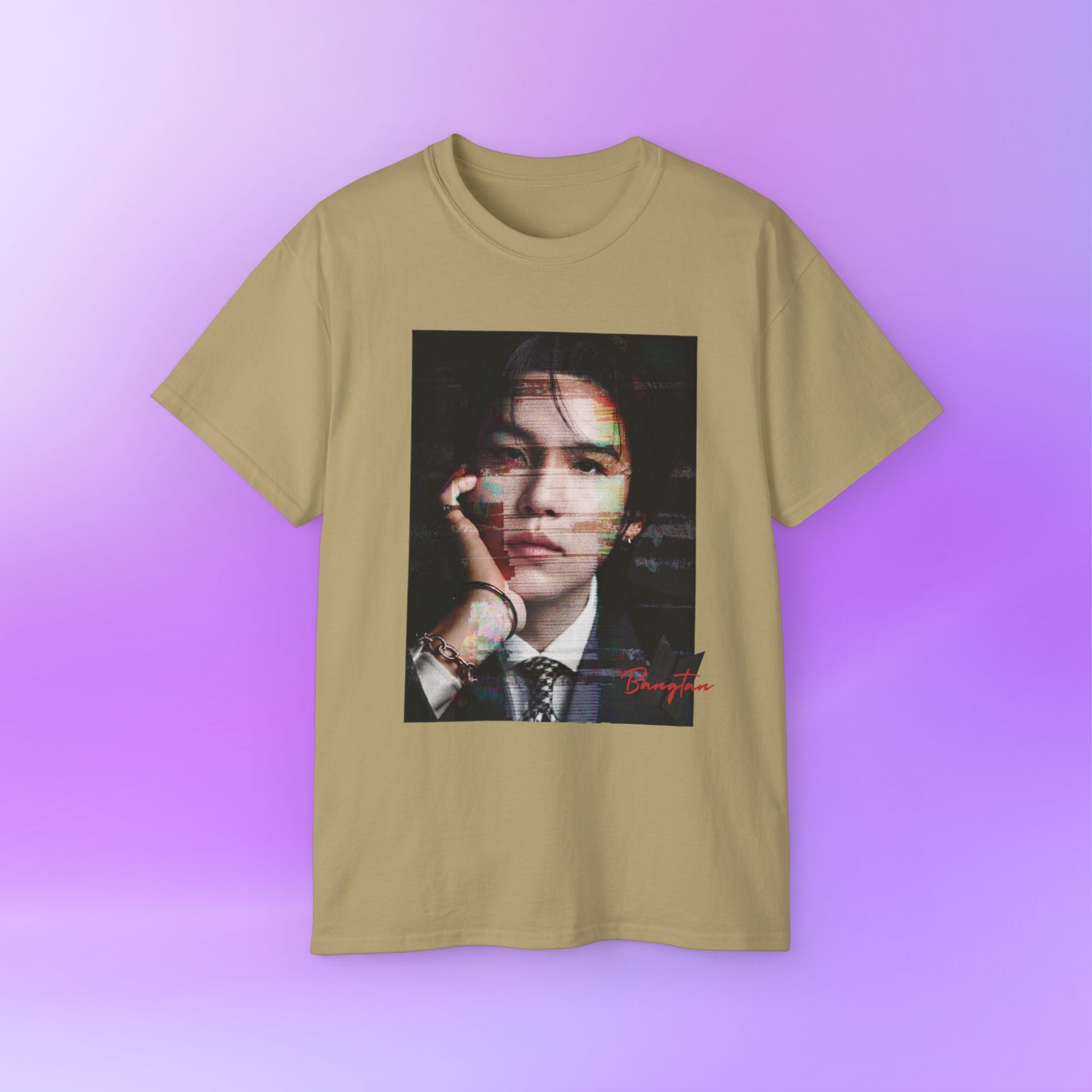 Suga - Yoongi Min Tee Bias Bangtan Sonyeondan BTS | Unisex Graphic Cotton T-Shirt