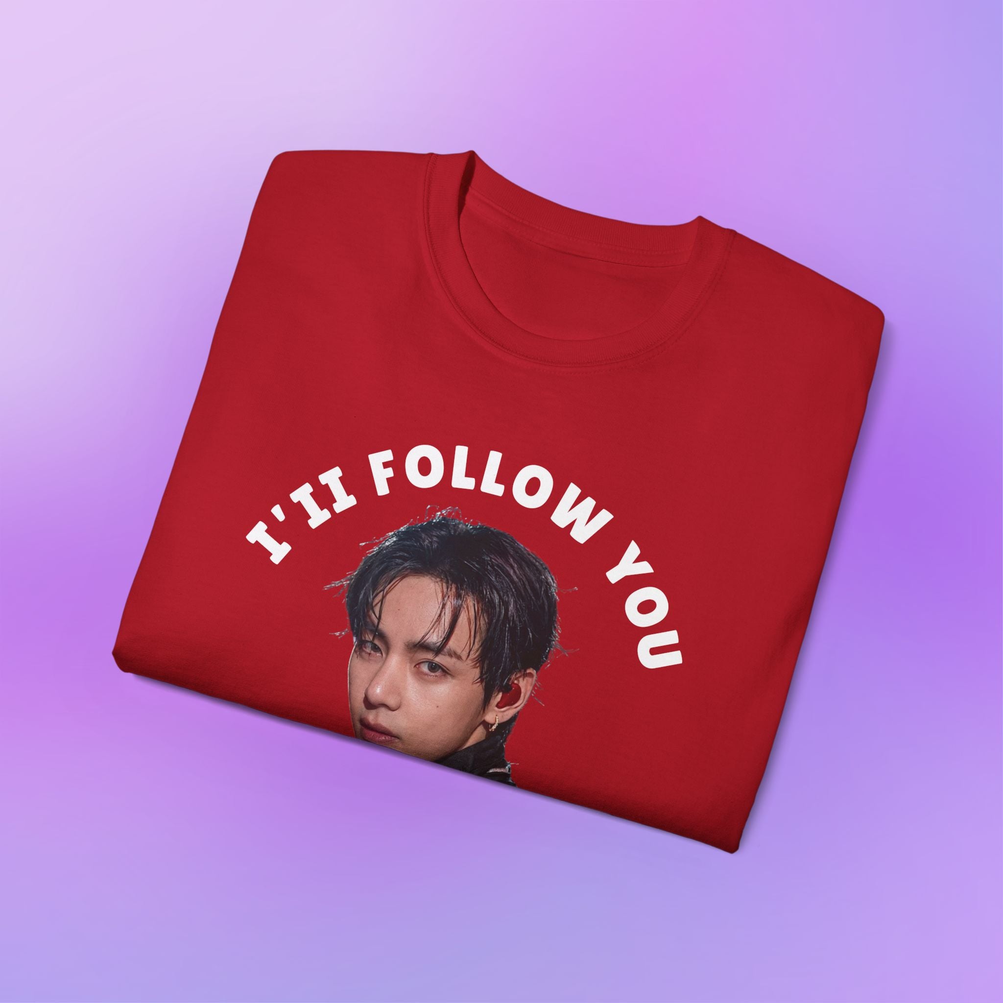 I'll Follow you into the Sun V Taeyung BTS Bangtan Sonyeondan | Unisex Cotton Shirt