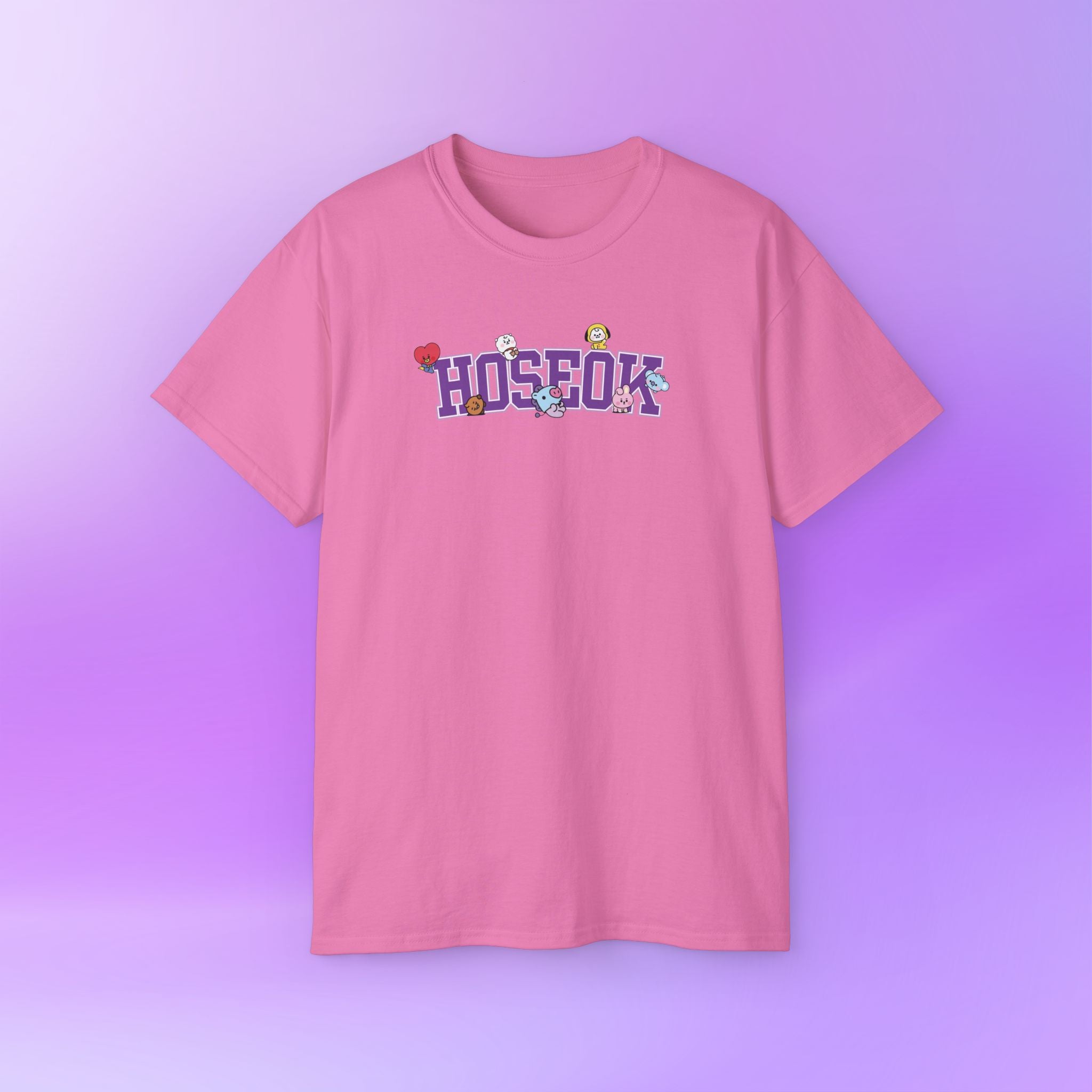 Hoseok BTS Print | Unisex Graphic Cotton T-Shirt