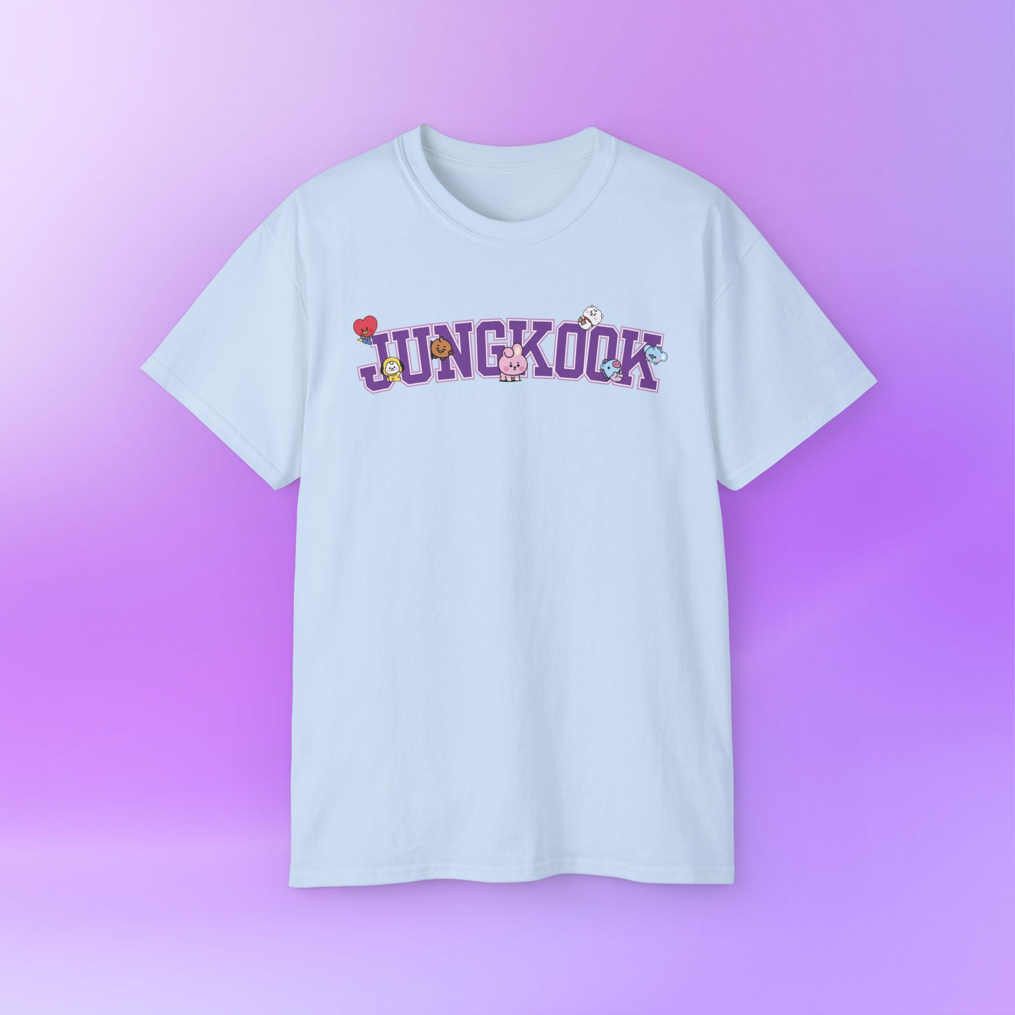 Jungkook BTS Print | Unisex Graphic Cotton T-Shirt