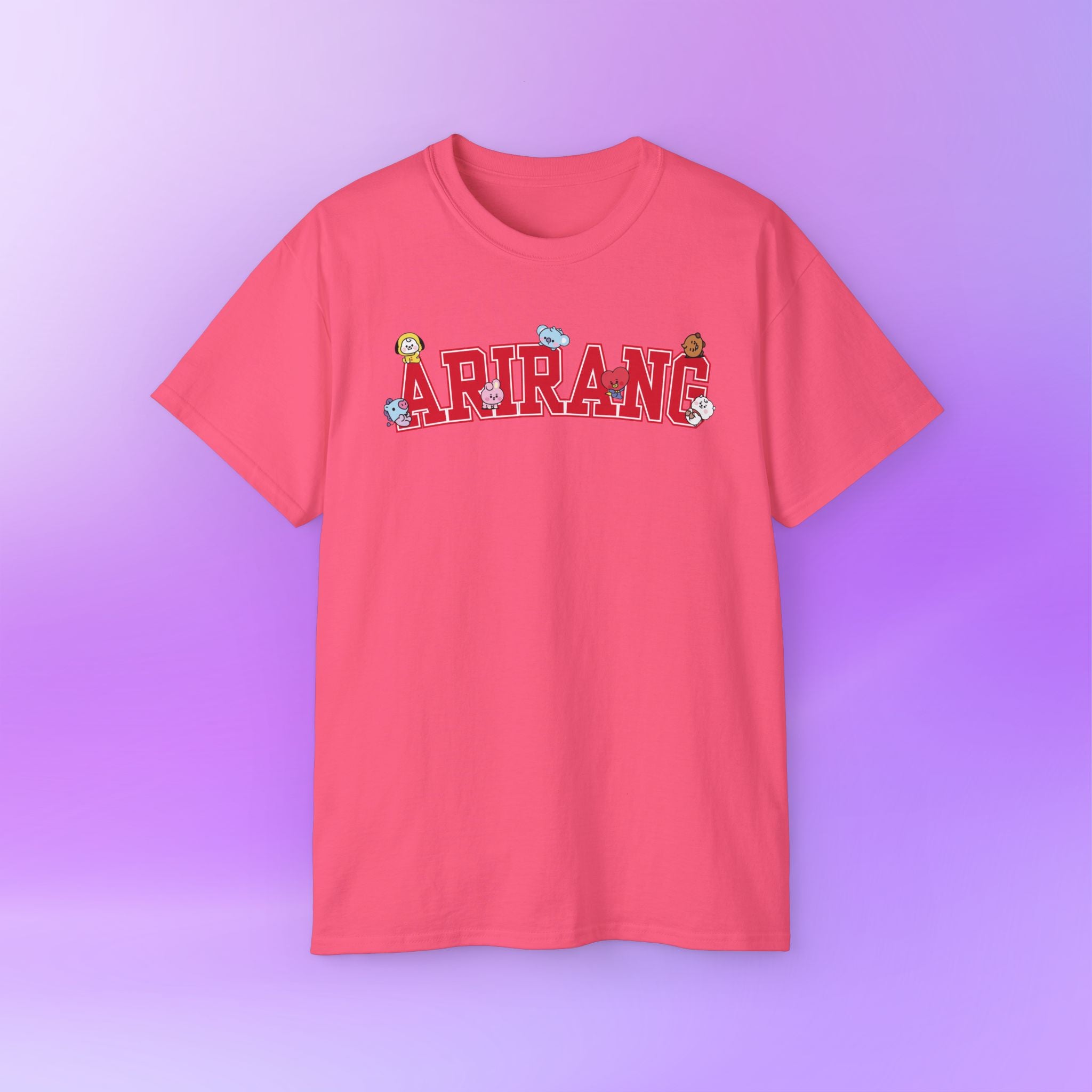 BTS World Tour 2026 Arirang Print | Unisex Graphic Cotton T-Shirt