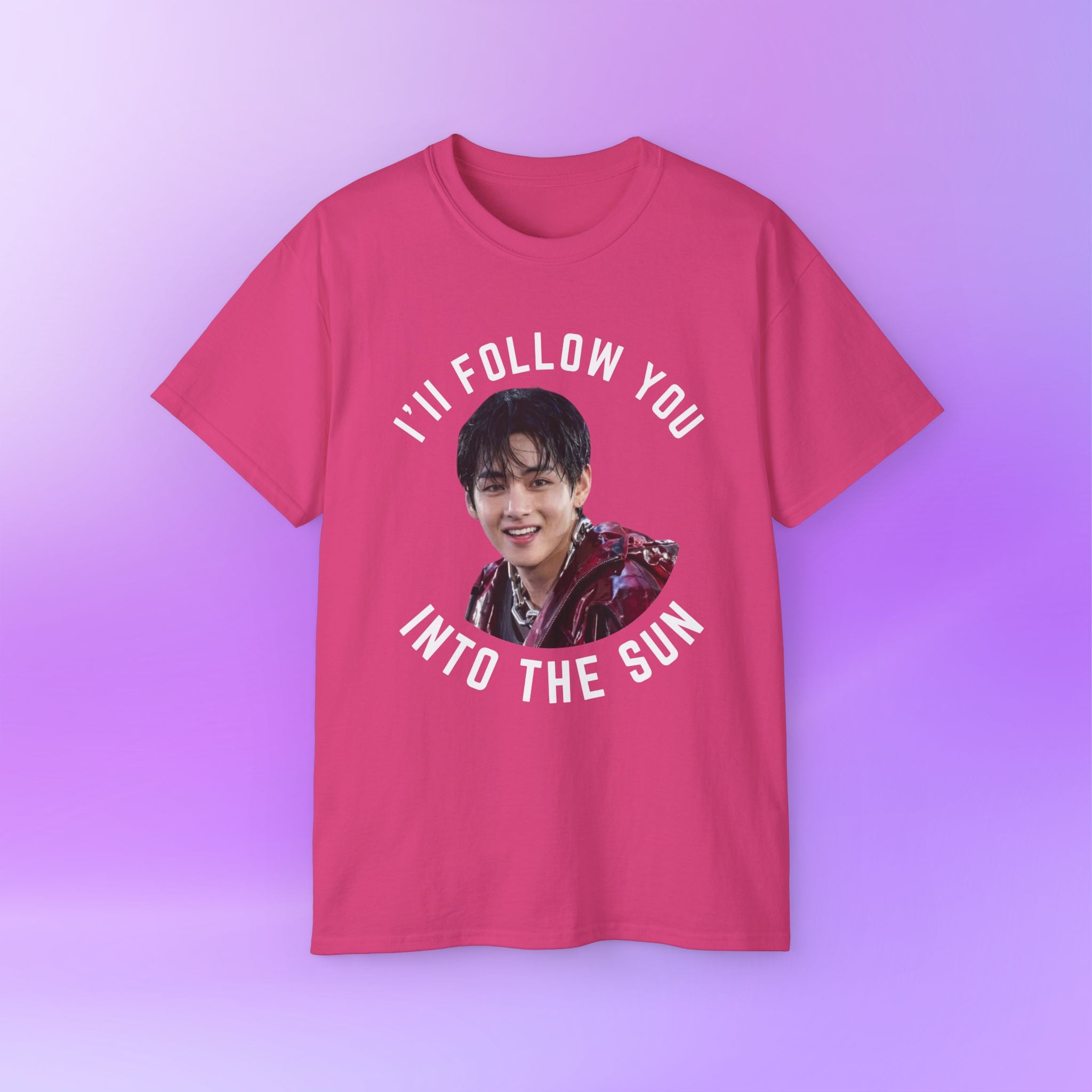 I'll Follow you into the Sun - V Taehyung thv Tee Bias Bangtan BTS | Unisex Graphic Cotton T-Shirt