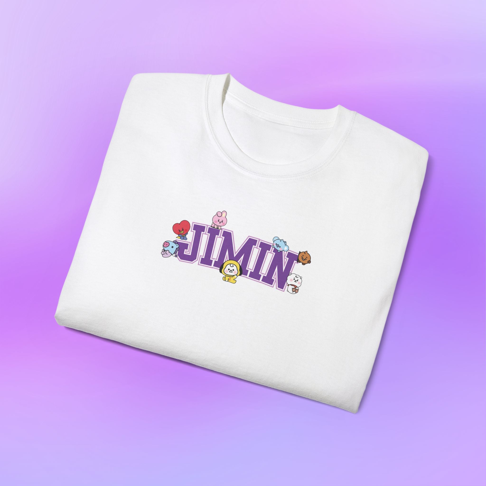 Jimin BTS Print | Unisex Graphic Cotton T-Shirt