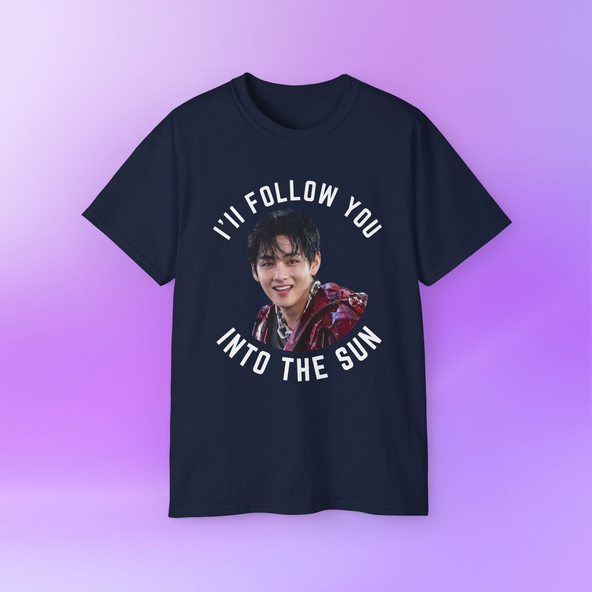 I'll Follow you into the Sun - V Taehyung thv Tee Bias Bangtan BTS | Unisex Graphic Cotton T-Shirt