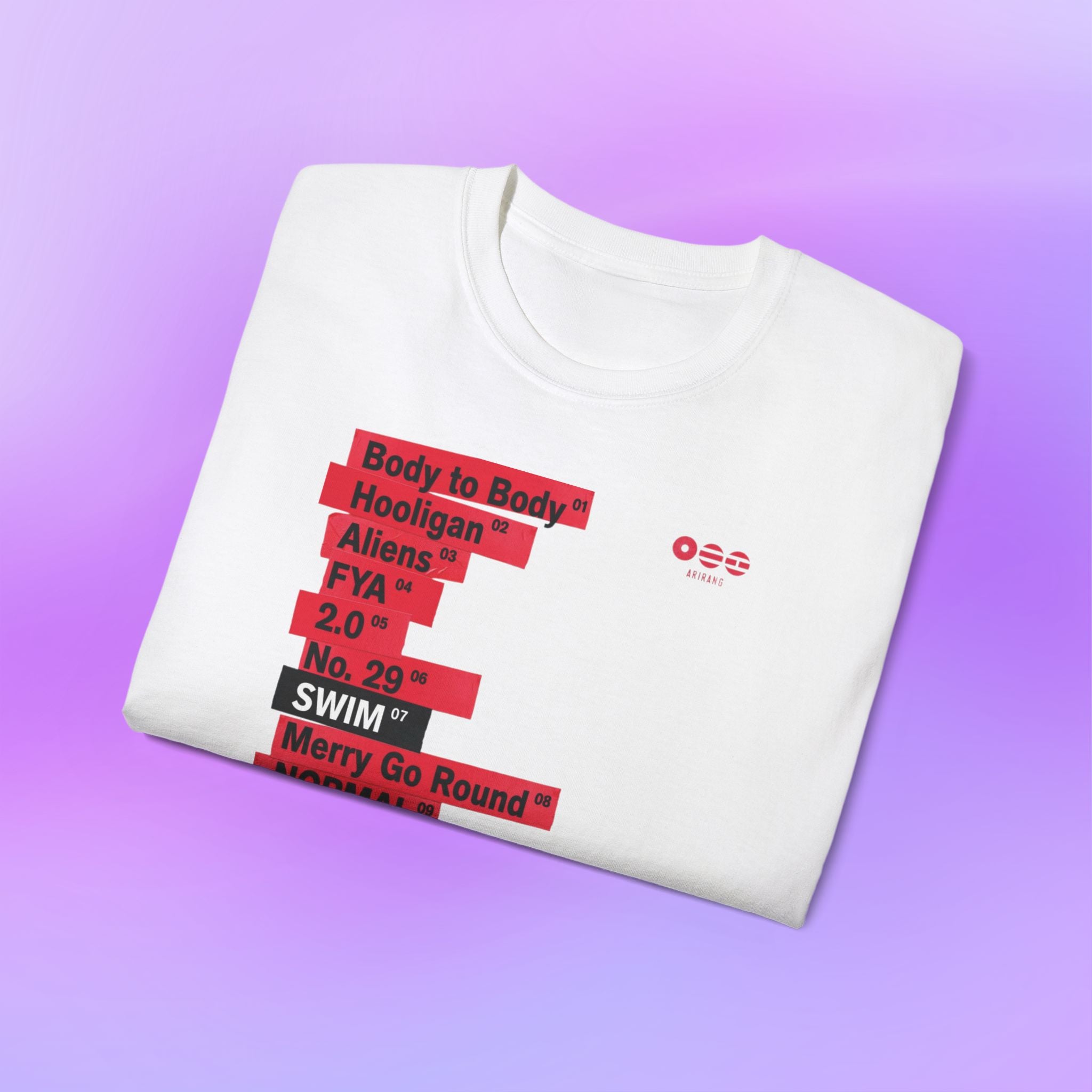 Arirang Album Bangtan Sonyeondan BTS | Unisex Cotton Tee Shirt