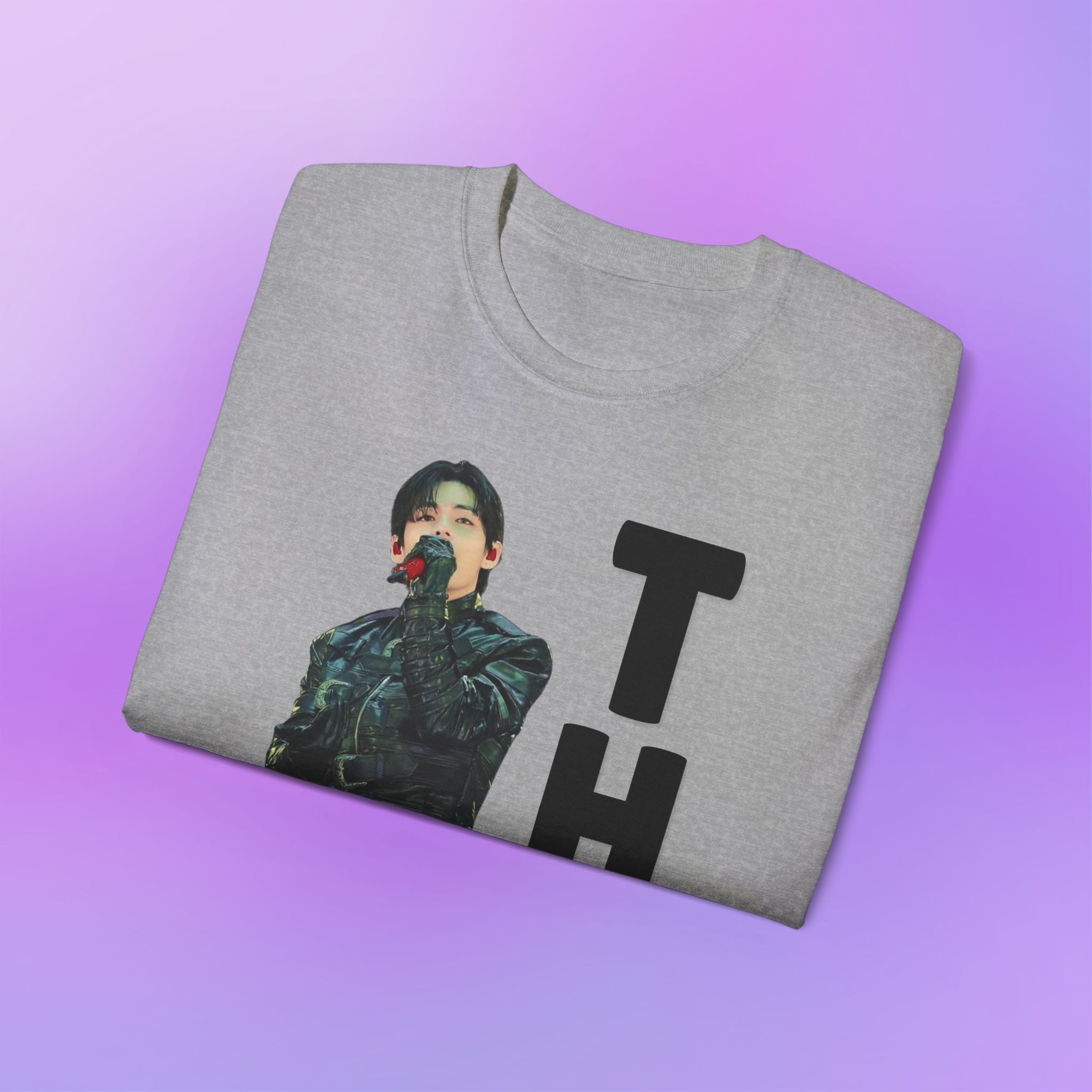 Copy of I'll Follow you into the Sun V Taeyung BTS Bangtan Sonyeondan | Unisex Cotton Shirt