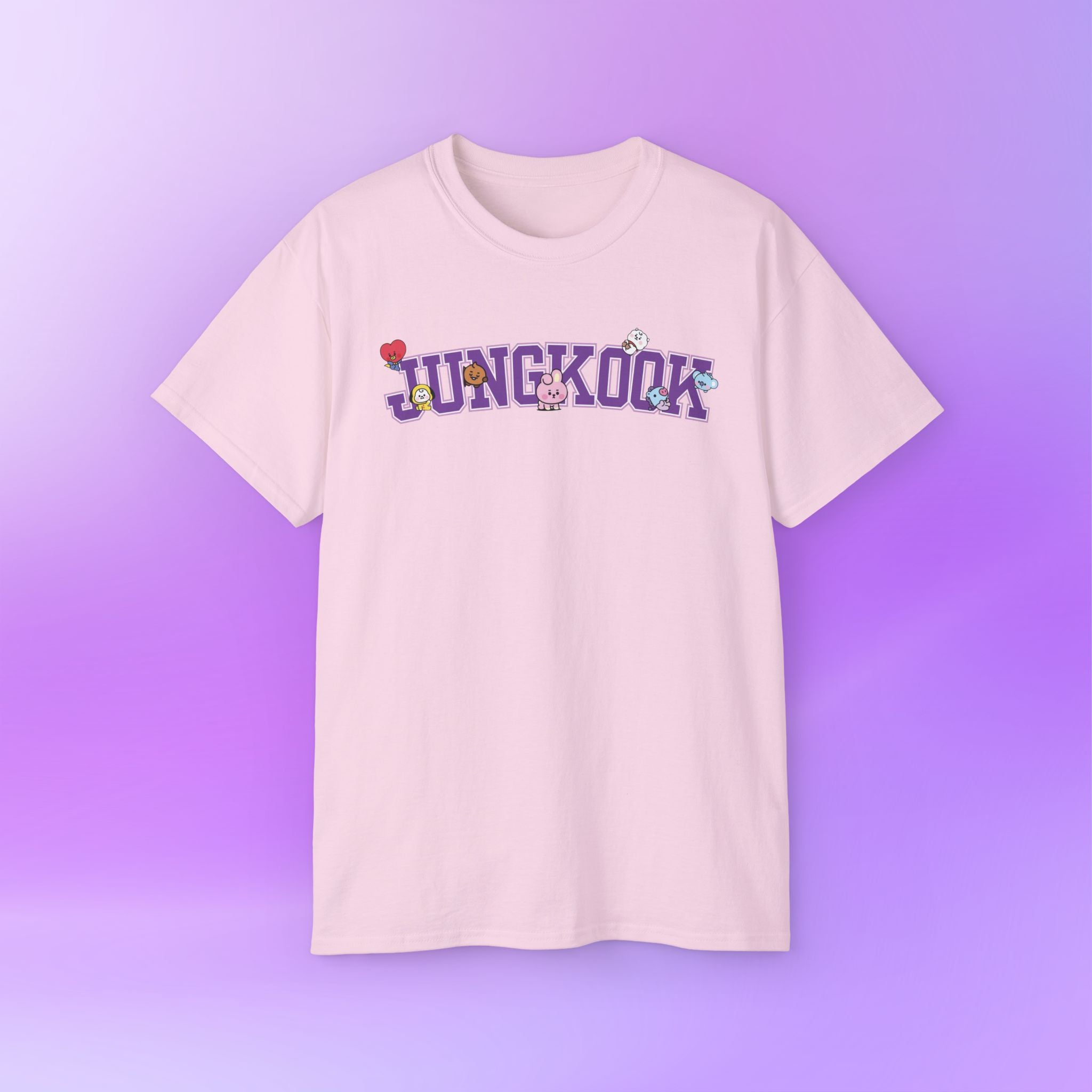 Jungkook BTS Print | Unisex Graphic Cotton T-Shirt