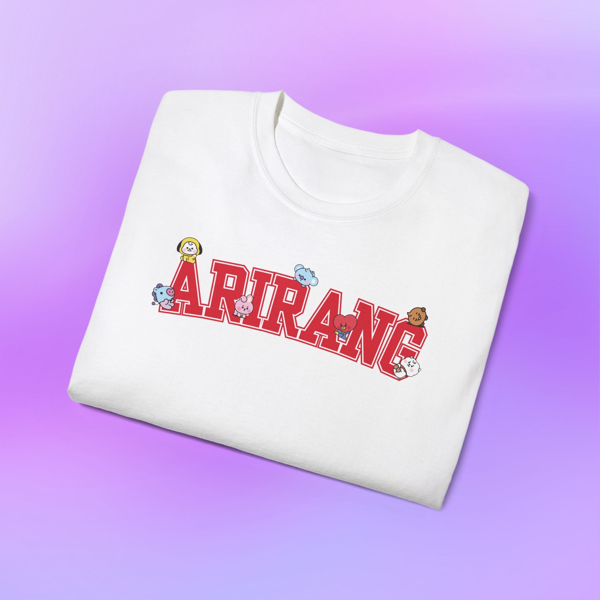 BTS World Tour 2026 Arirang Print | Unisex Graphic Cotton T-Shirt