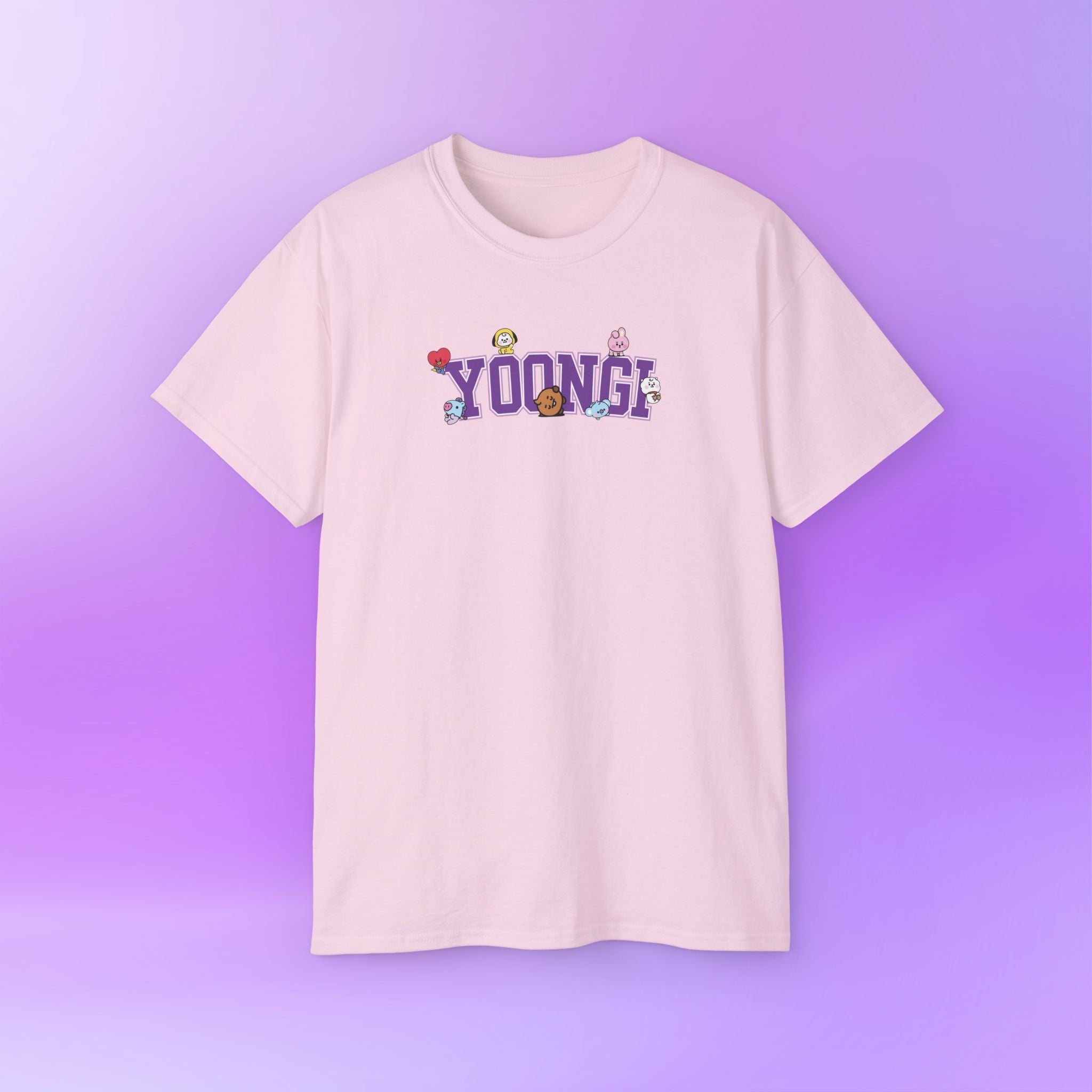 Yoongi Suga BTS Print | Unisex Graphic Cotton T-Shirt