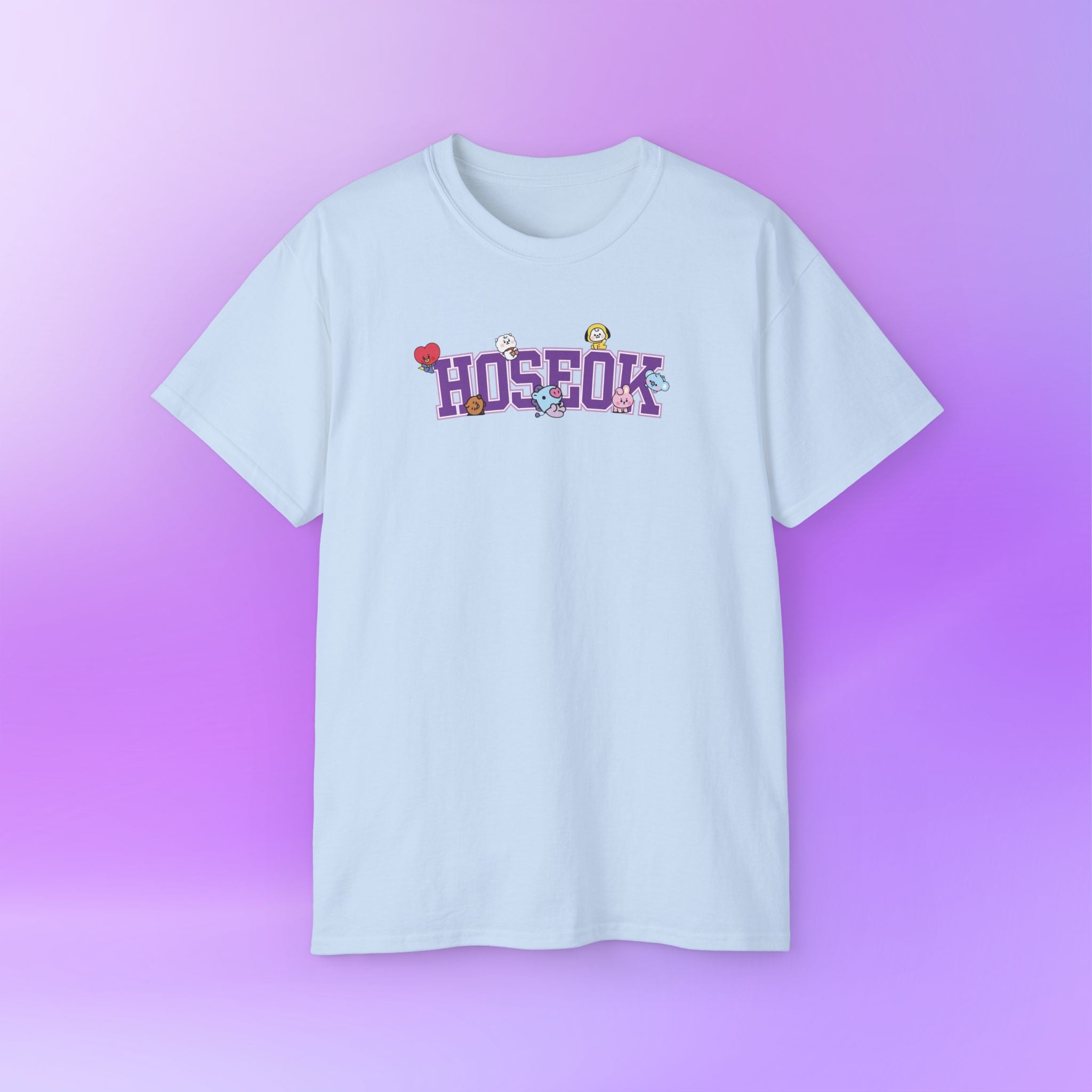 Hoseok BTS Print | Unisex Graphic Cotton T-Shirt