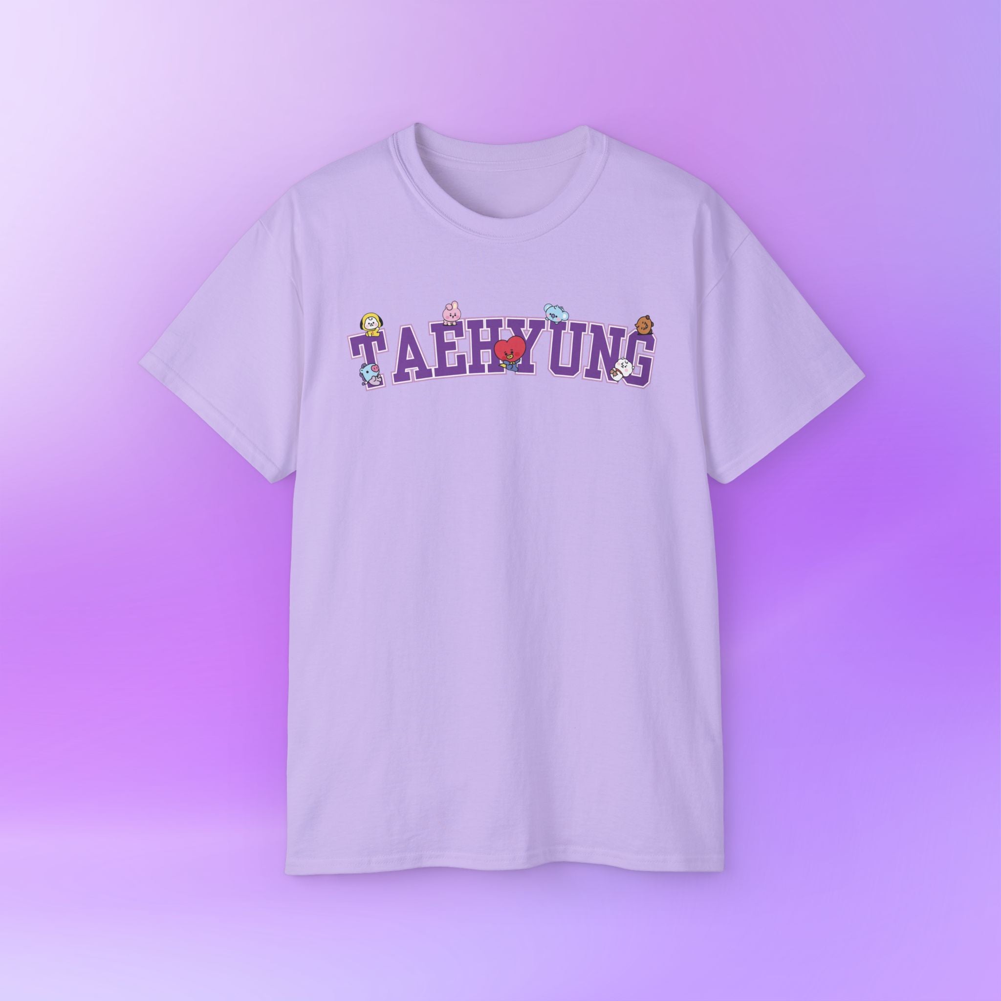Taehyung BTS Print | Unisex Graphic Cotton T-Shirt