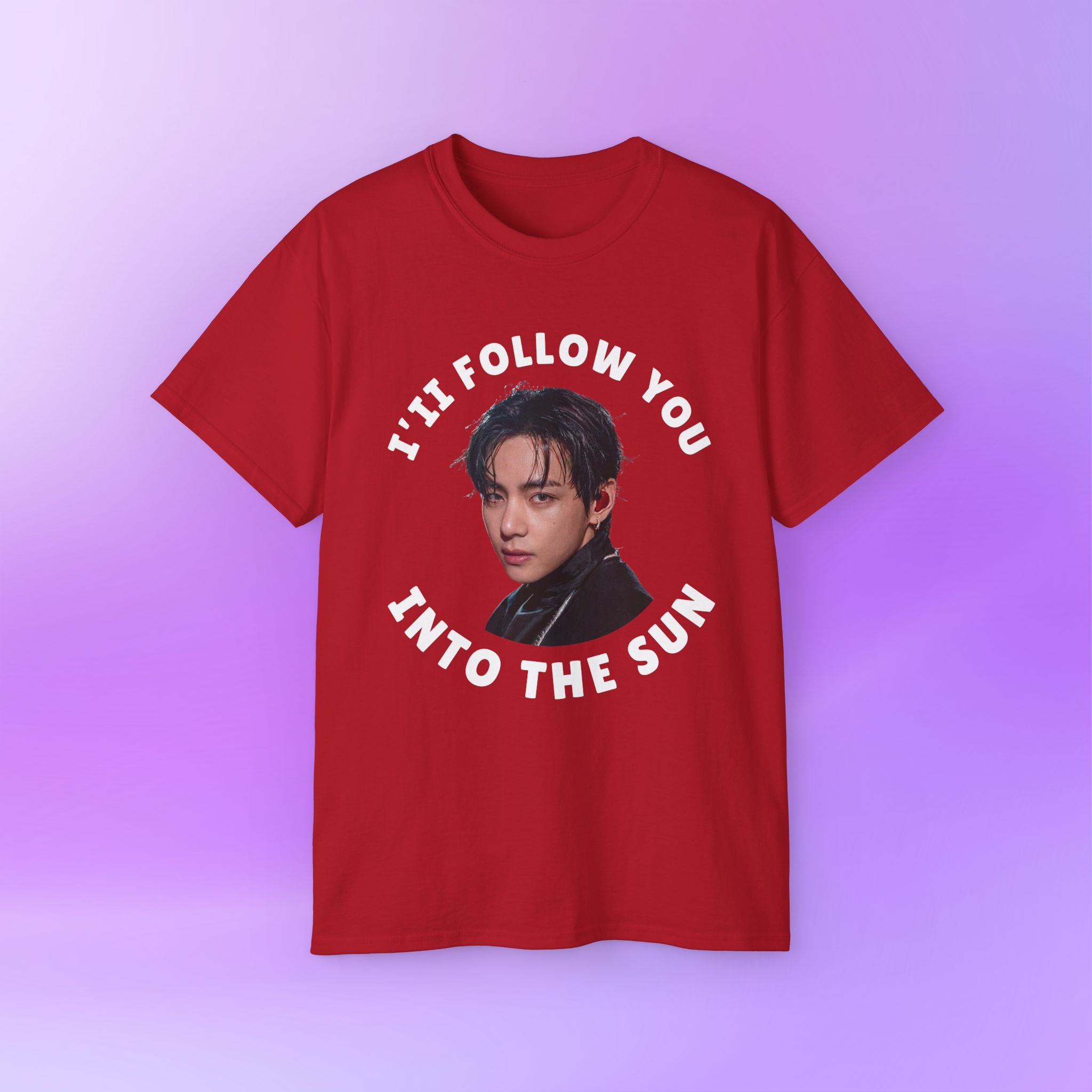 I'll Follow you into the Sun V Taeyung BTS Bangtan Sonyeondan | Unisex Cotton Shirt