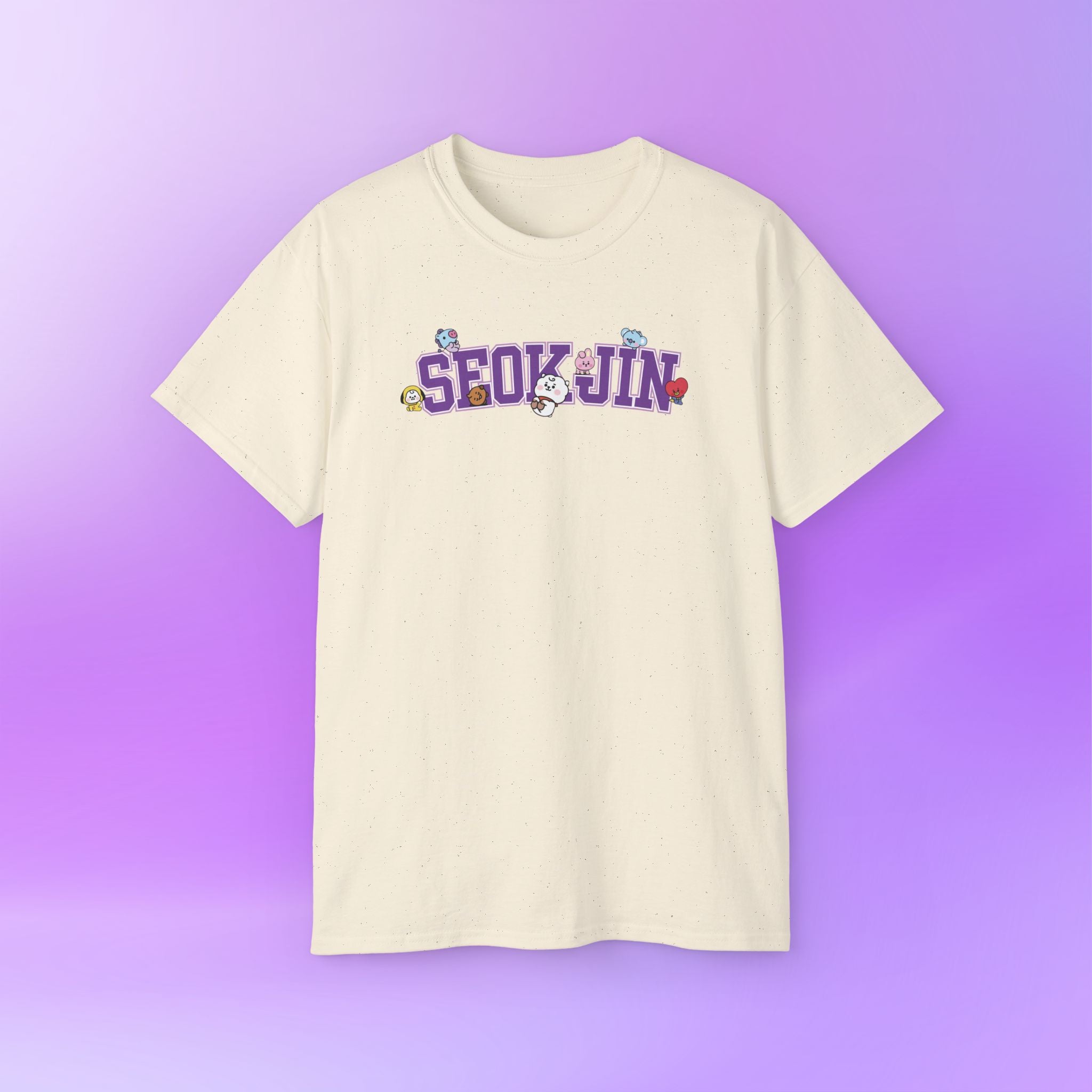 Seokjin Jin BTS Print | Unisex Graphic Cotton T-Shirt