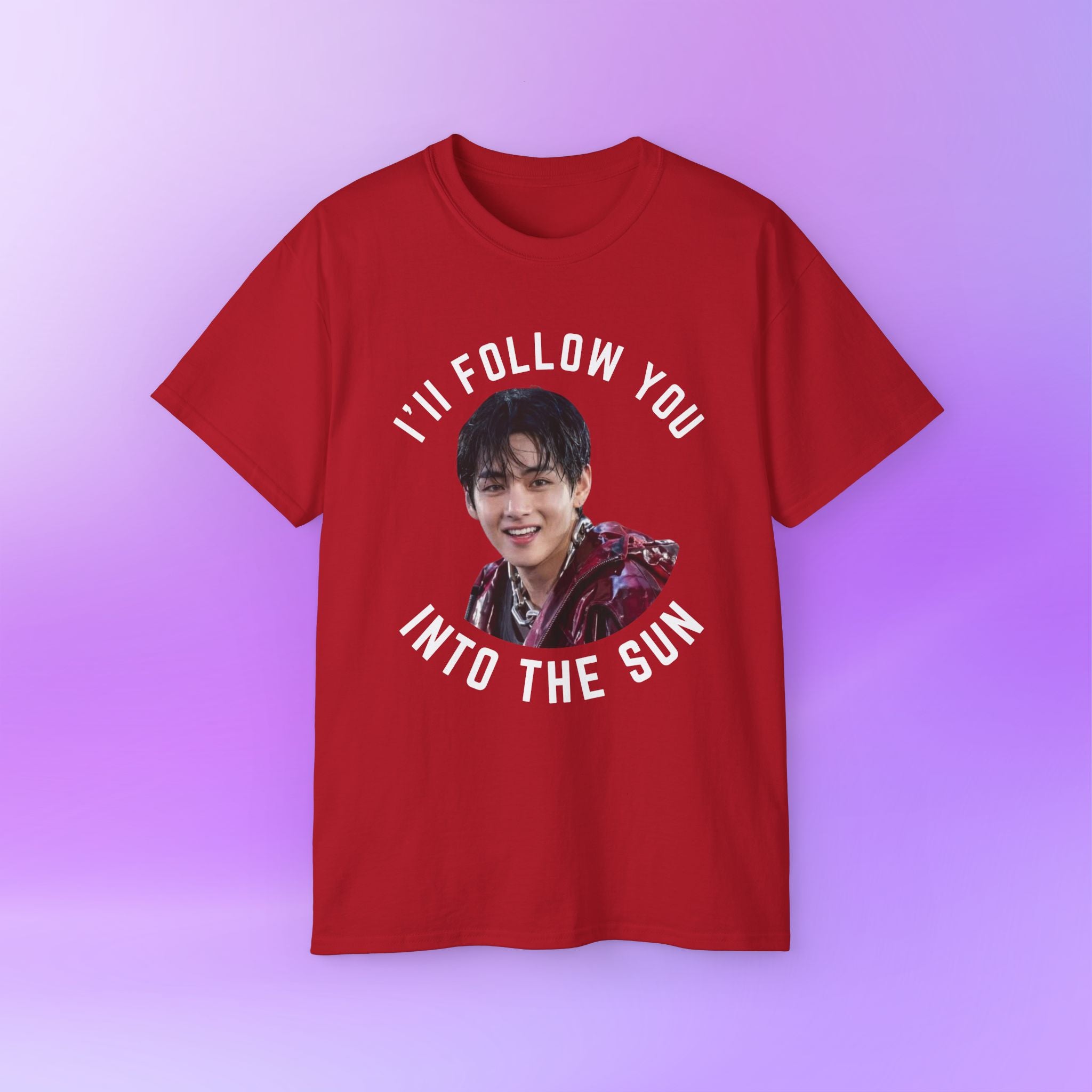 I'll Follow you into the Sun - V Taehyung thv Tee Bias Bangtan BTS | Unisex Graphic Cotton T-Shirt