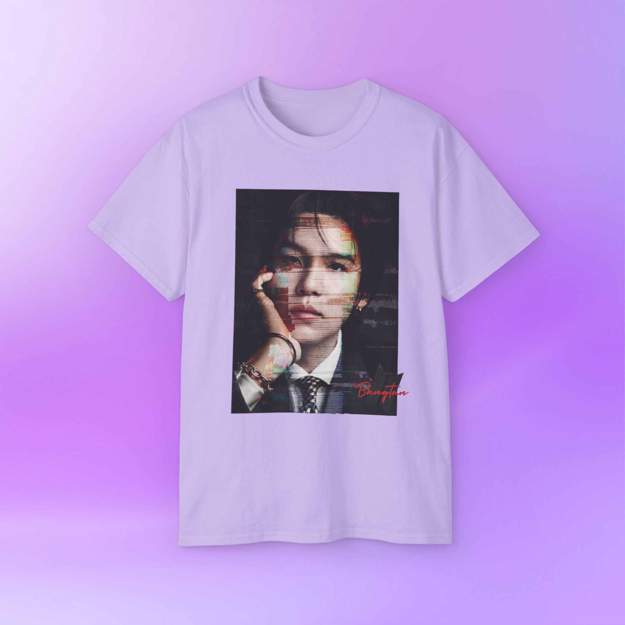 Suga - Yoongi Min Tee Bias Bangtan Sonyeondan BTS | Unisex Graphic Cotton T-Shirt
