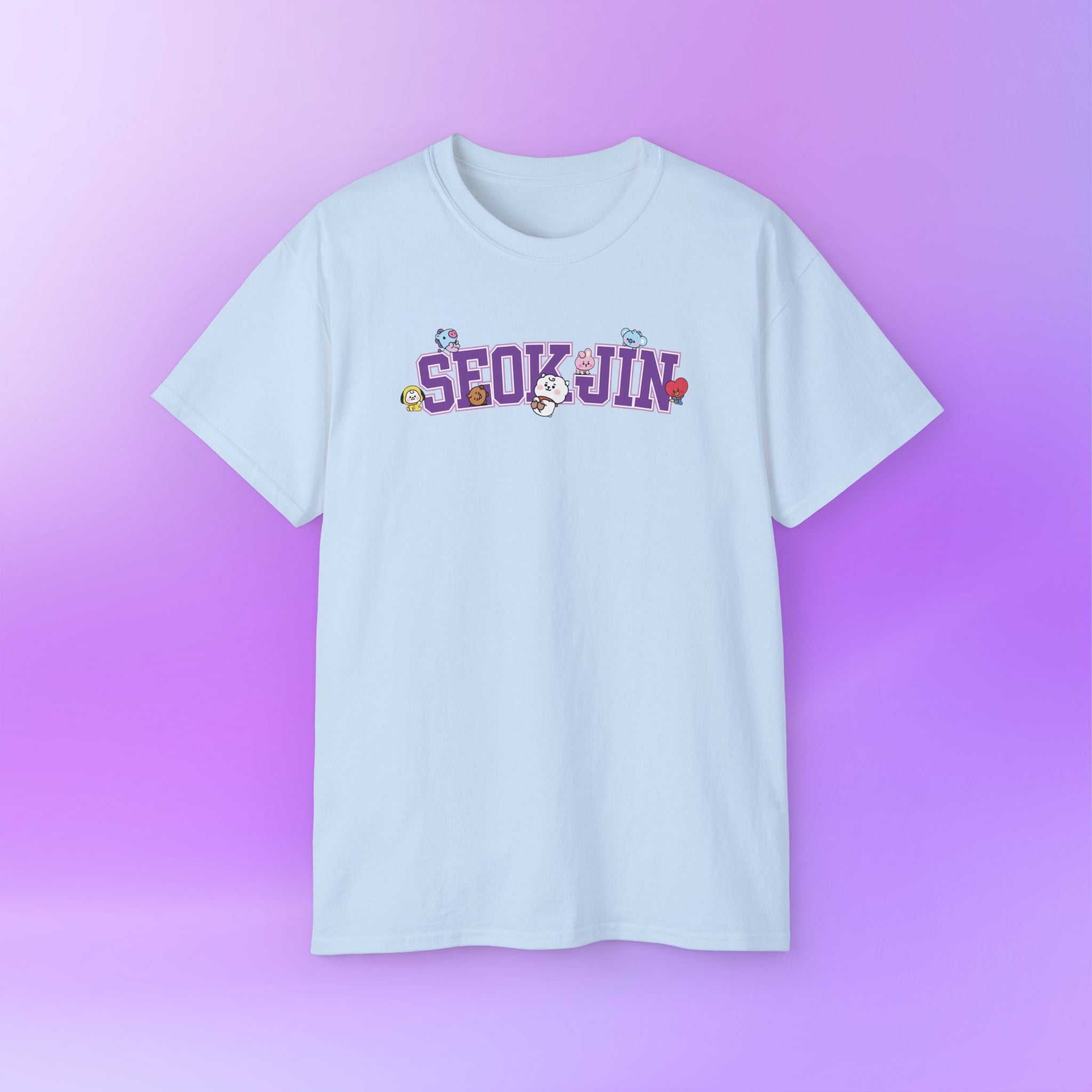 Seokjin Jin BTS Print | Unisex Graphic Cotton T-Shirt