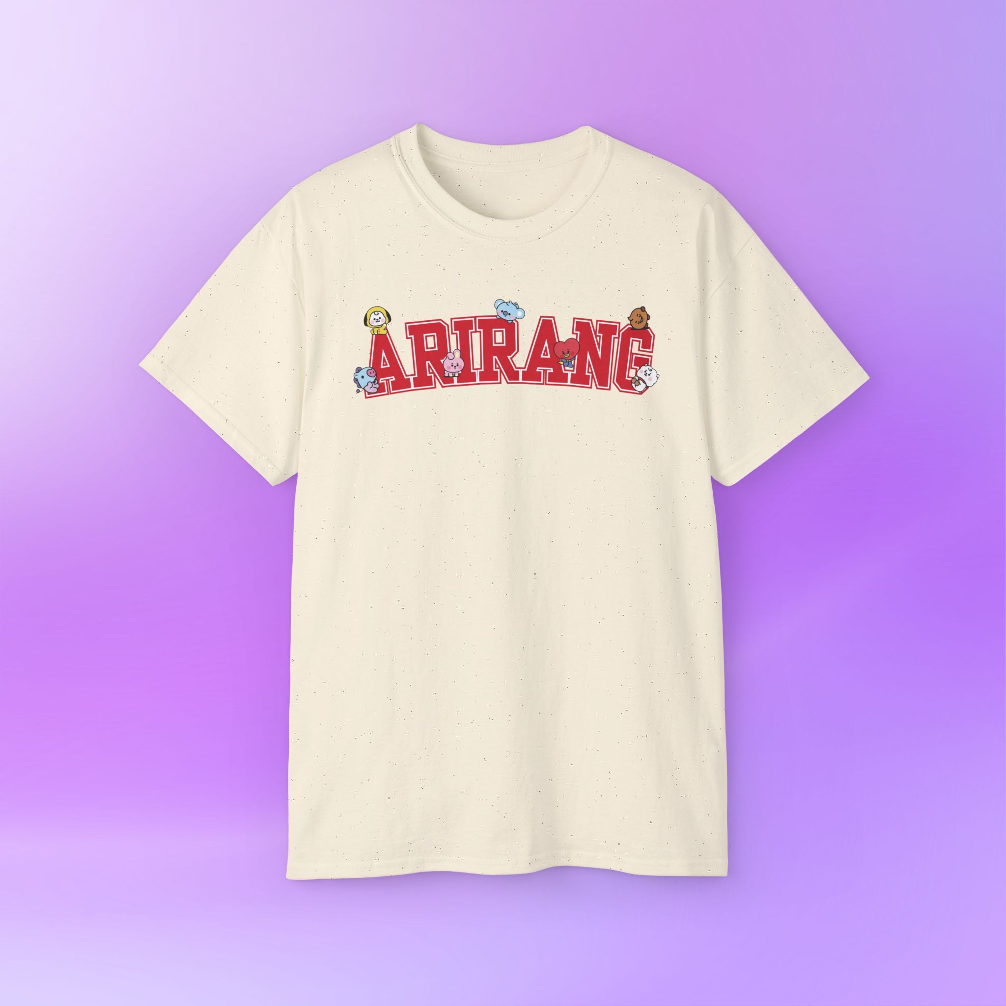 BTS World Tour 2026 Arirang Print | Unisex Graphic Cotton T-Shirt