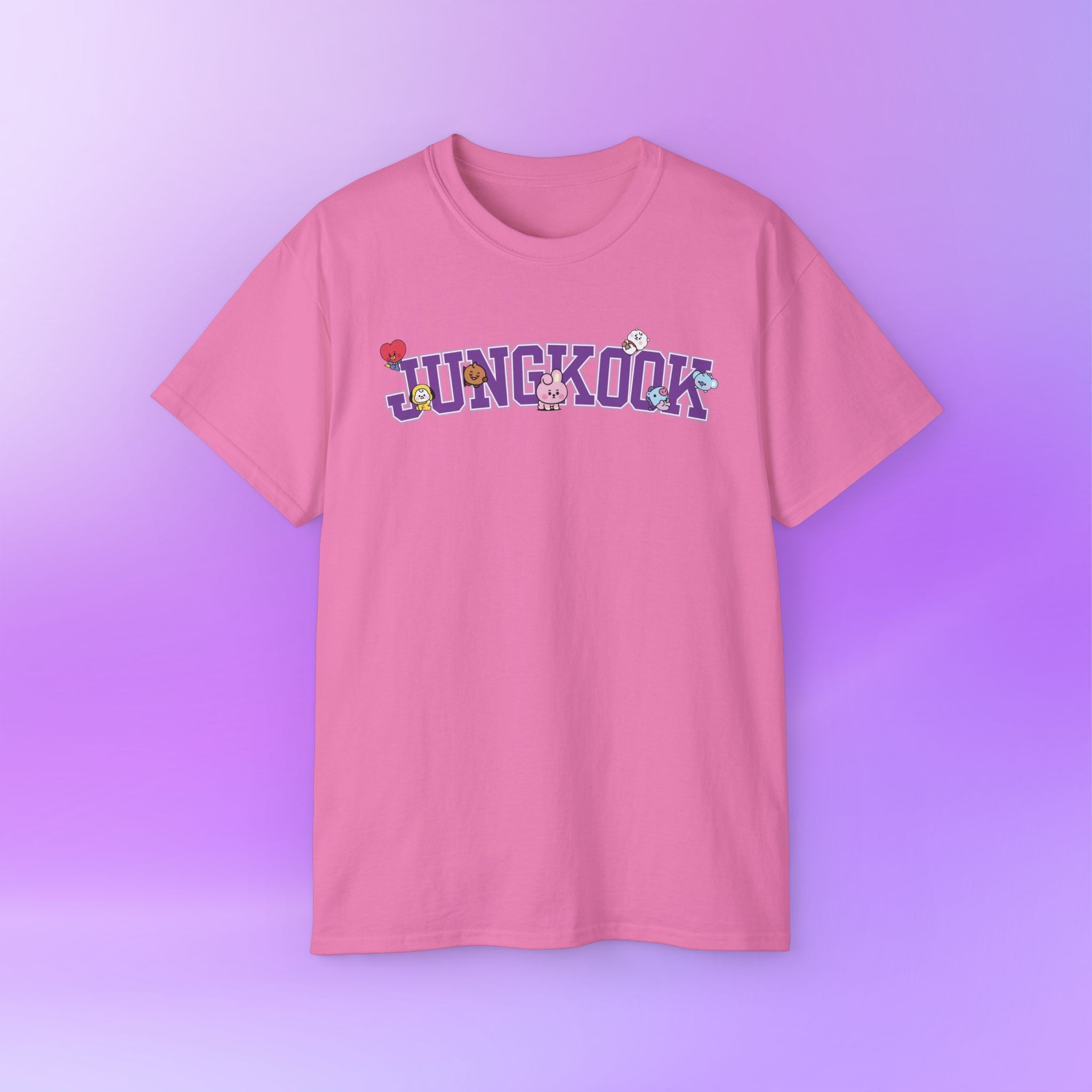 Jungkook BTS Print | Unisex Graphic Cotton T-Shirt