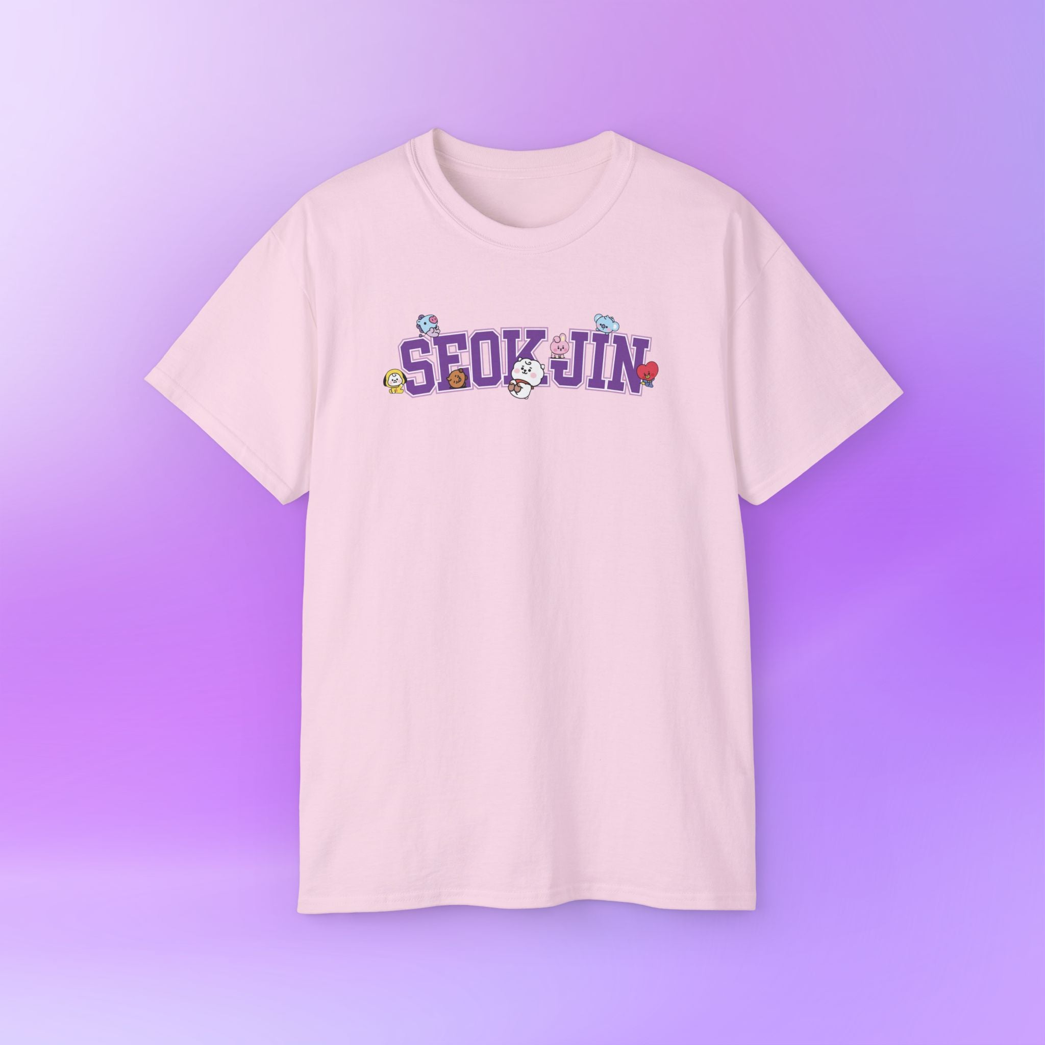 Seokjin Jin BTS Print | Unisex Graphic Cotton T-Shirt