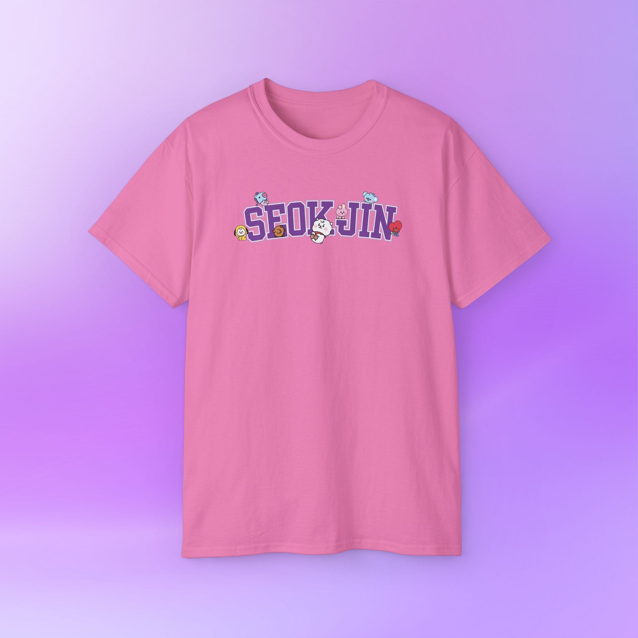 Seokjin Jin BTS Print | Unisex Graphic Cotton T-Shirt
