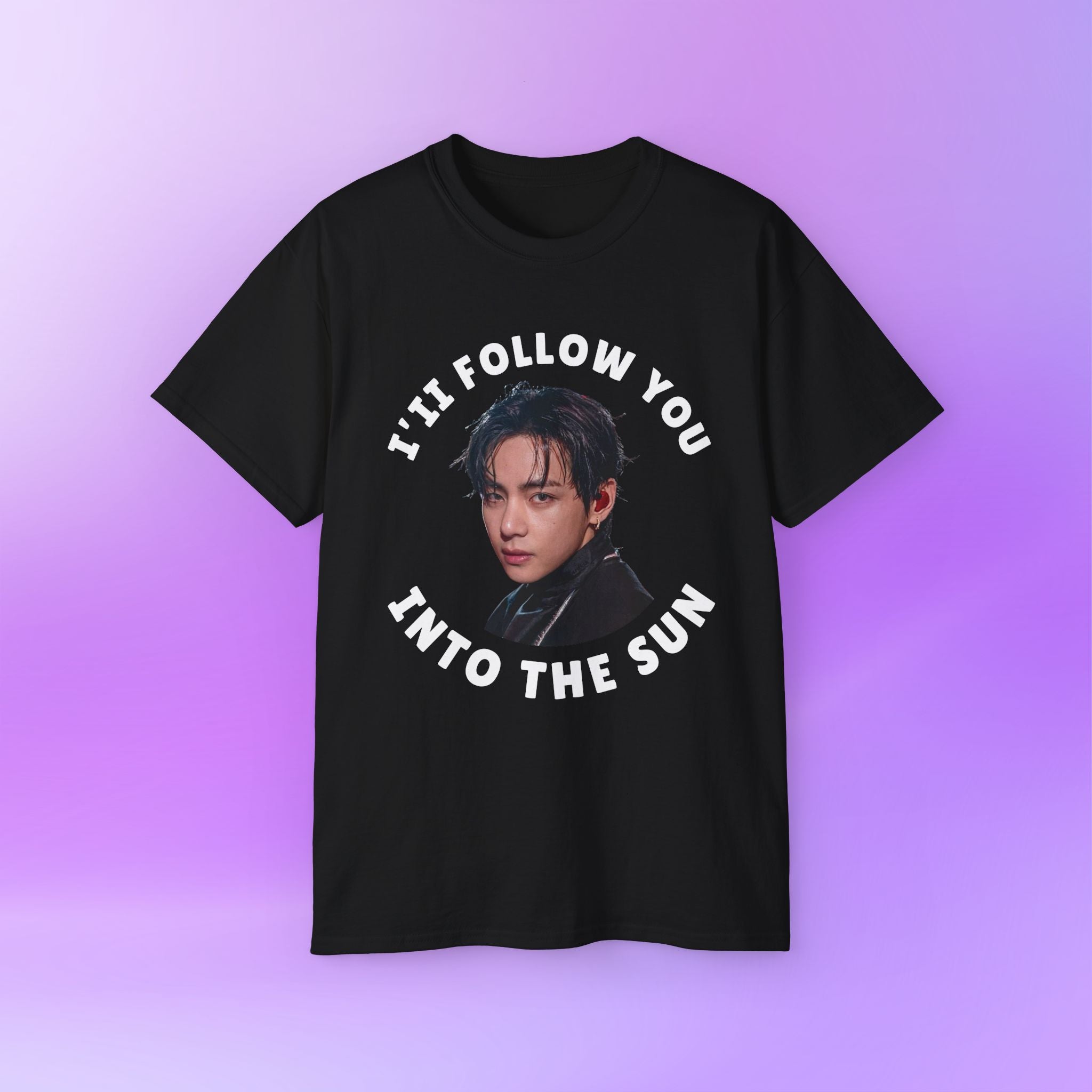 I'll Follow you into the Sun V Taeyung BTS Bangtan Sonyeondan | Unisex Cotton Shirt