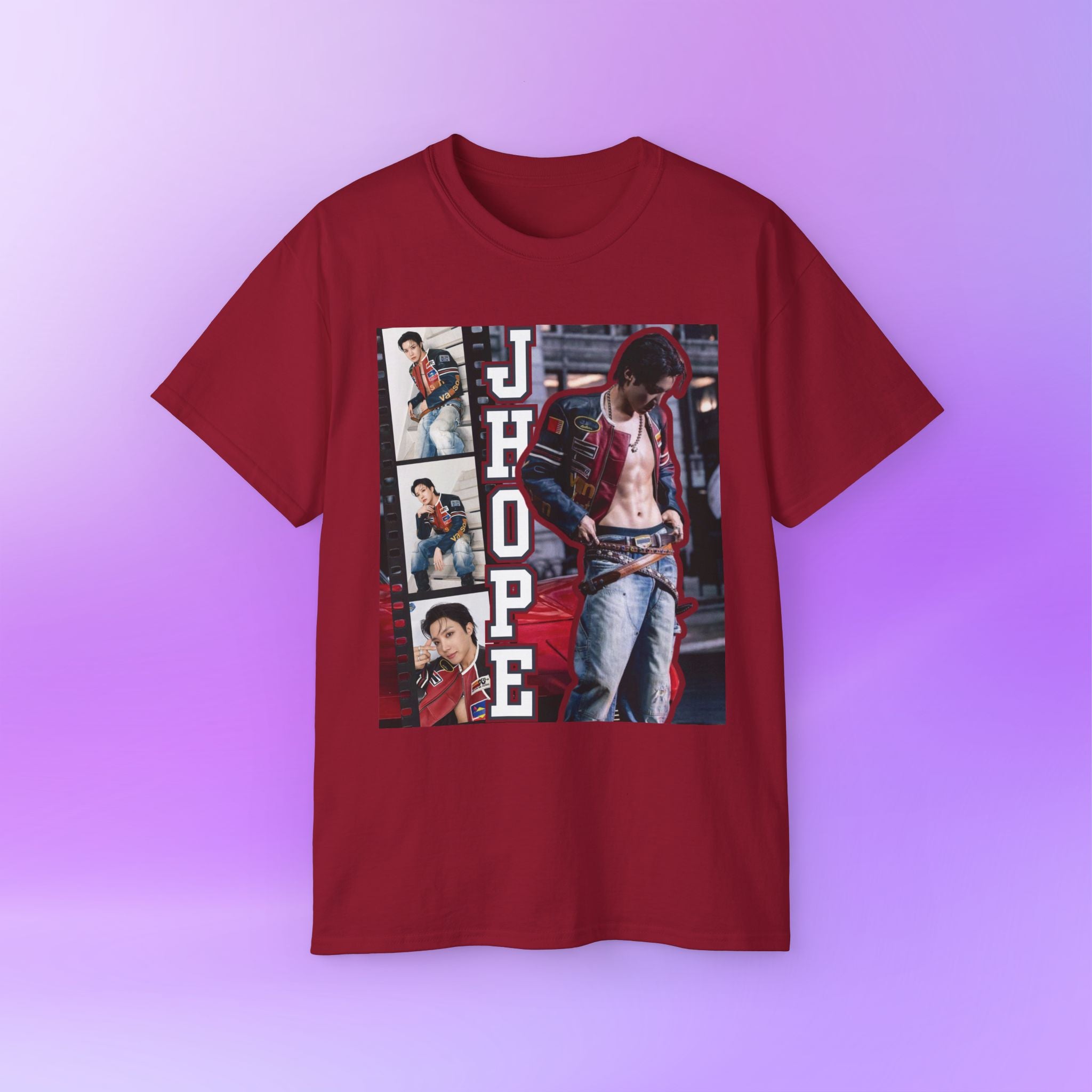 J-Hope Collage Tee Bias Bangtan Sonyeondan BTS | Unisex Graphic Cotton T-Shirt