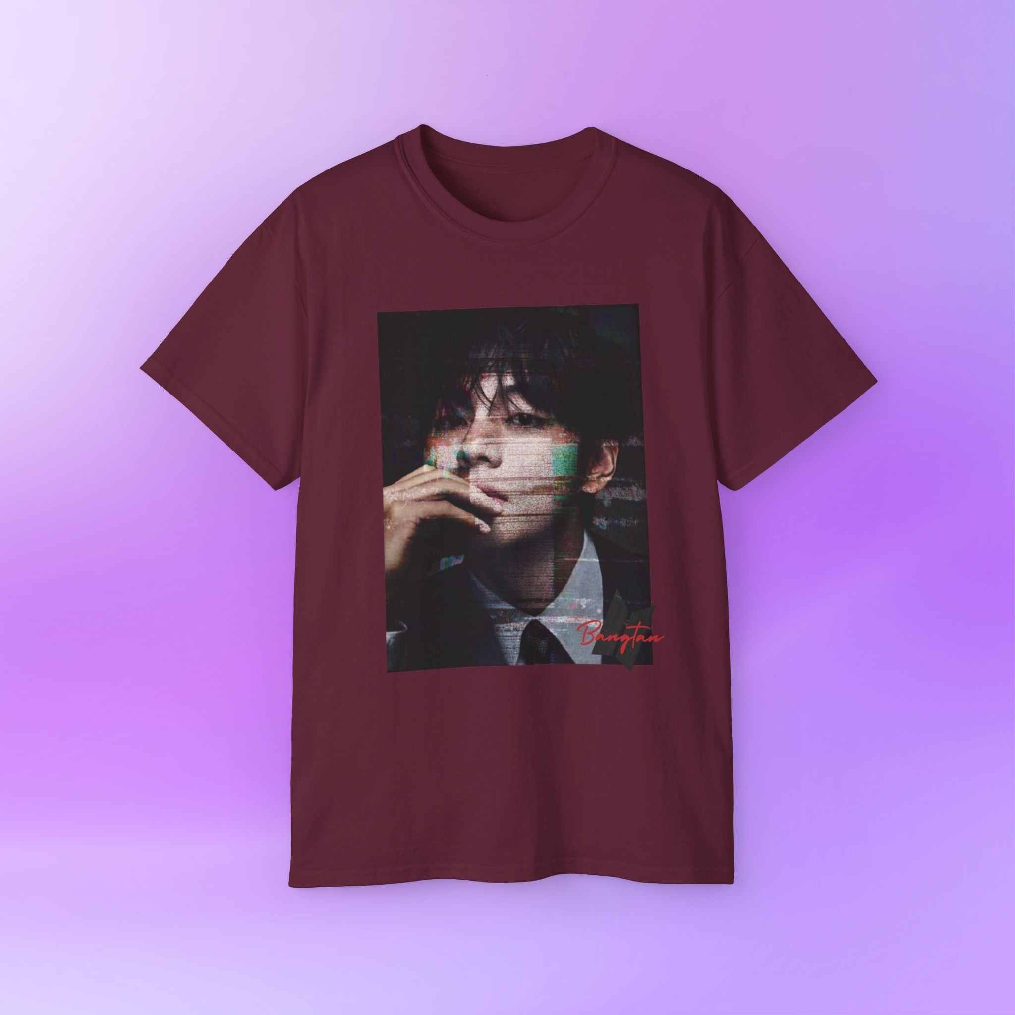 V - Taehyung Kim Tee Bias Bangtan Sonyeondan BTS | Unisex Graphic Cotton T-Shirt
