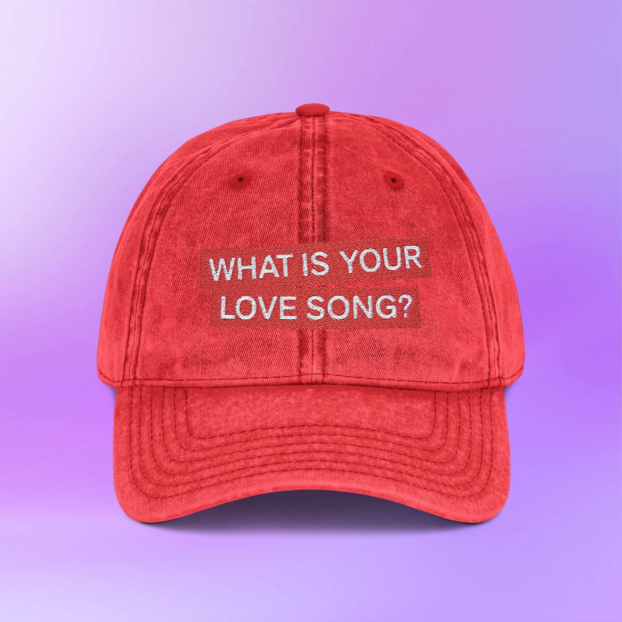 What is your Love songs? | Arirang BTS World Tour 2026 Embroidered Vintage Baseball Cap